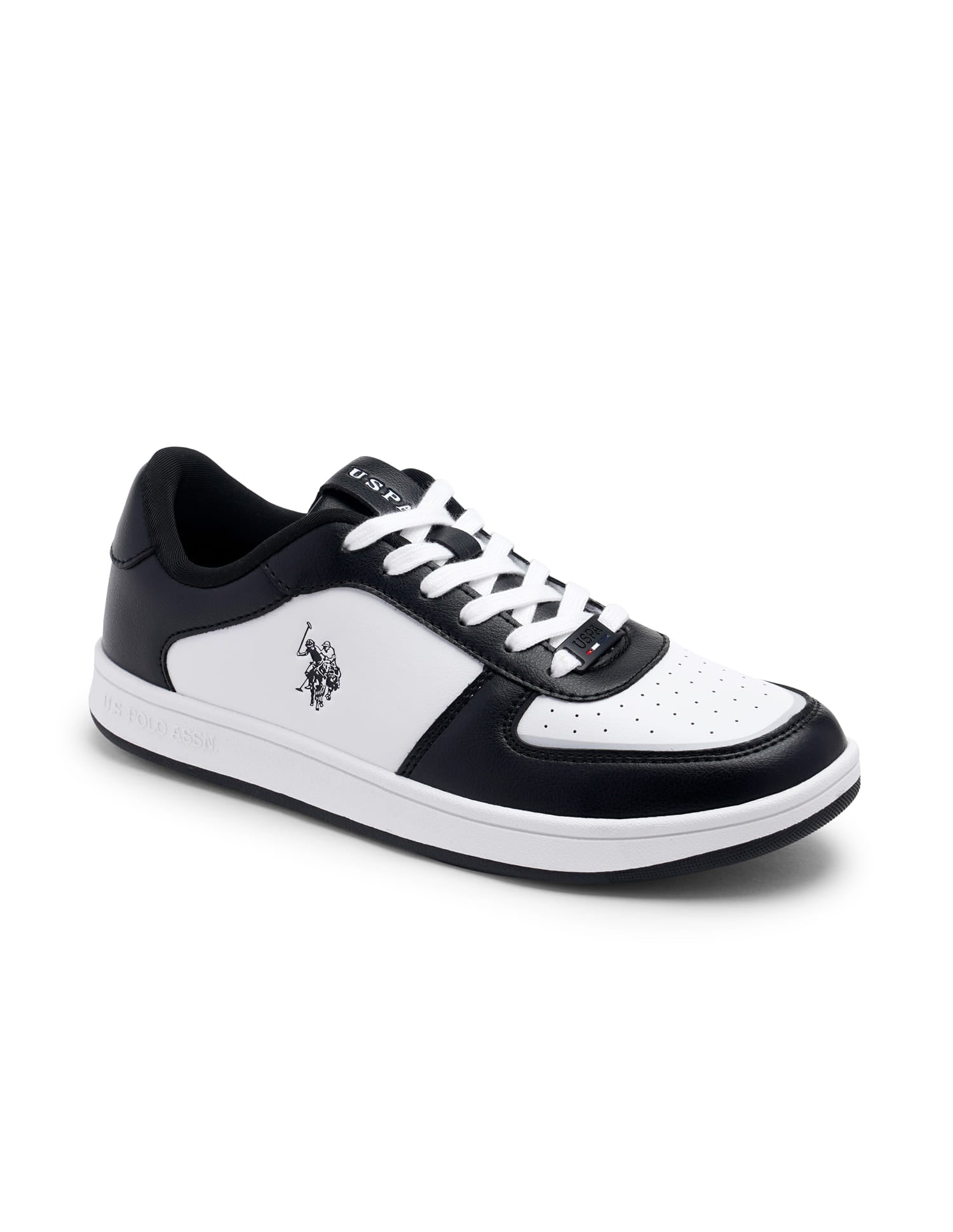 Rein Black Sneakers Shoes Black - U.S. Polo Assn. India | Large