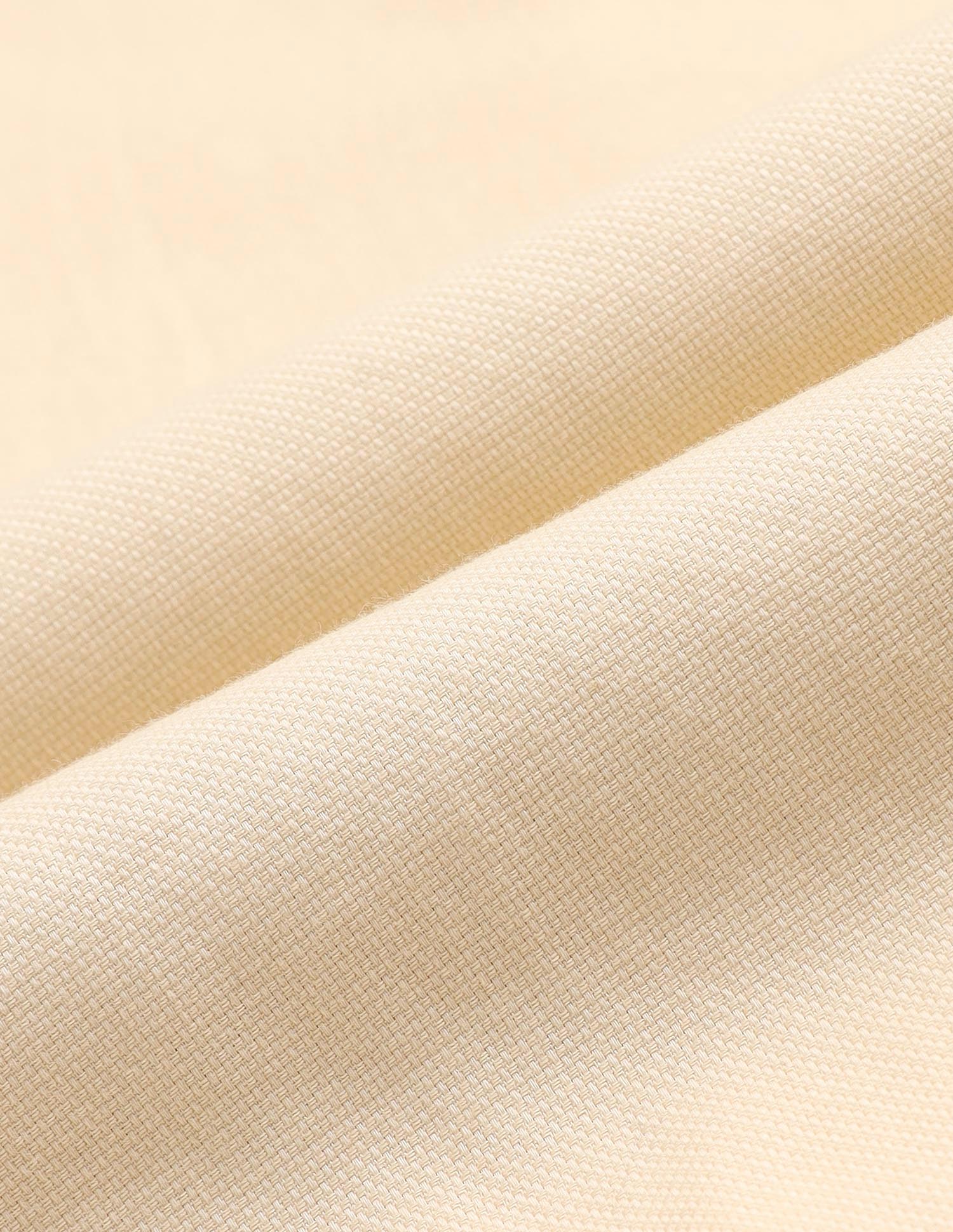 Solid Pure Cotton Shirt Yellow - U.S. Polo Assn. India | Large