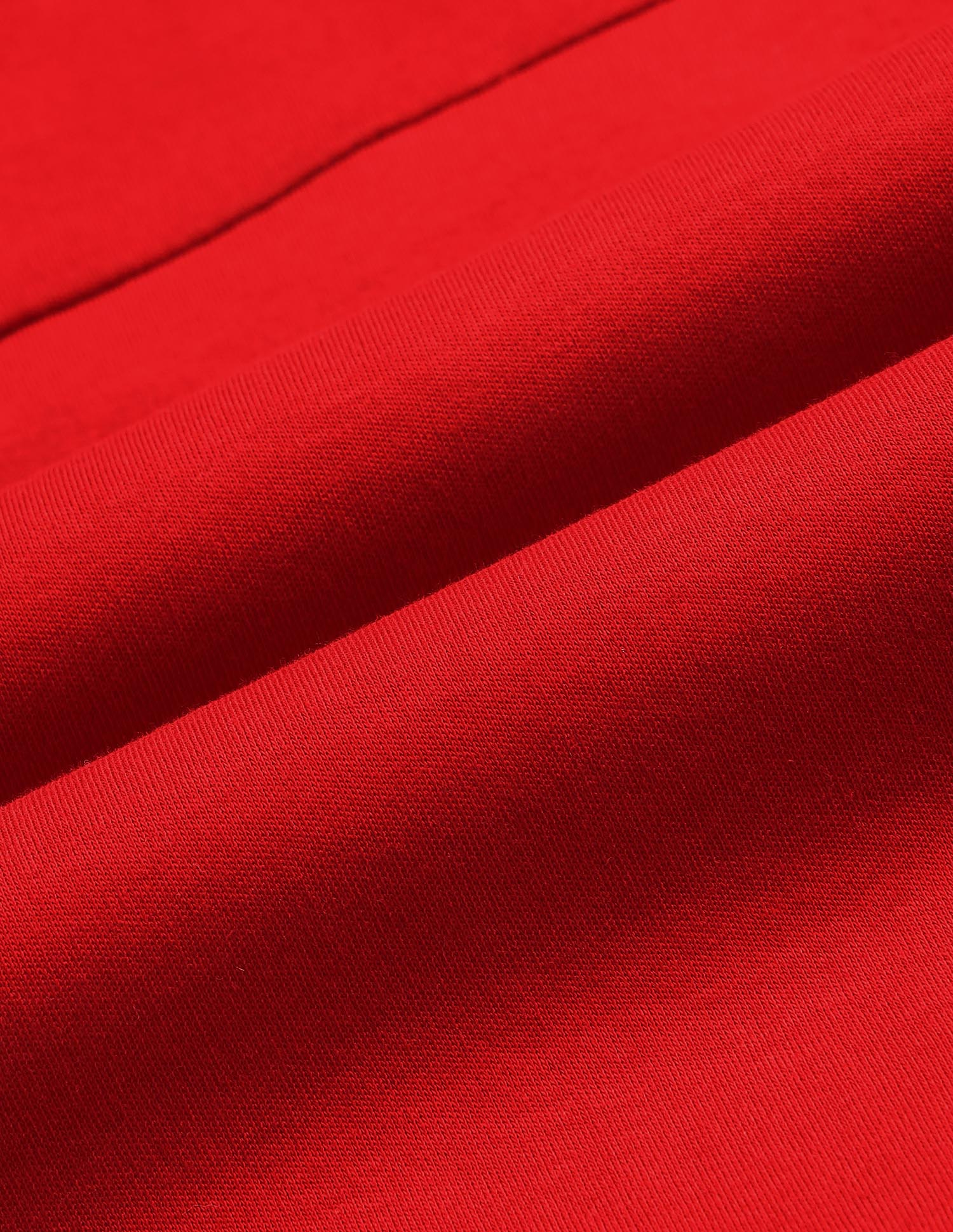 Solid Skater Fit Knit Dress Red - U.S. Polo Assn. India | Large