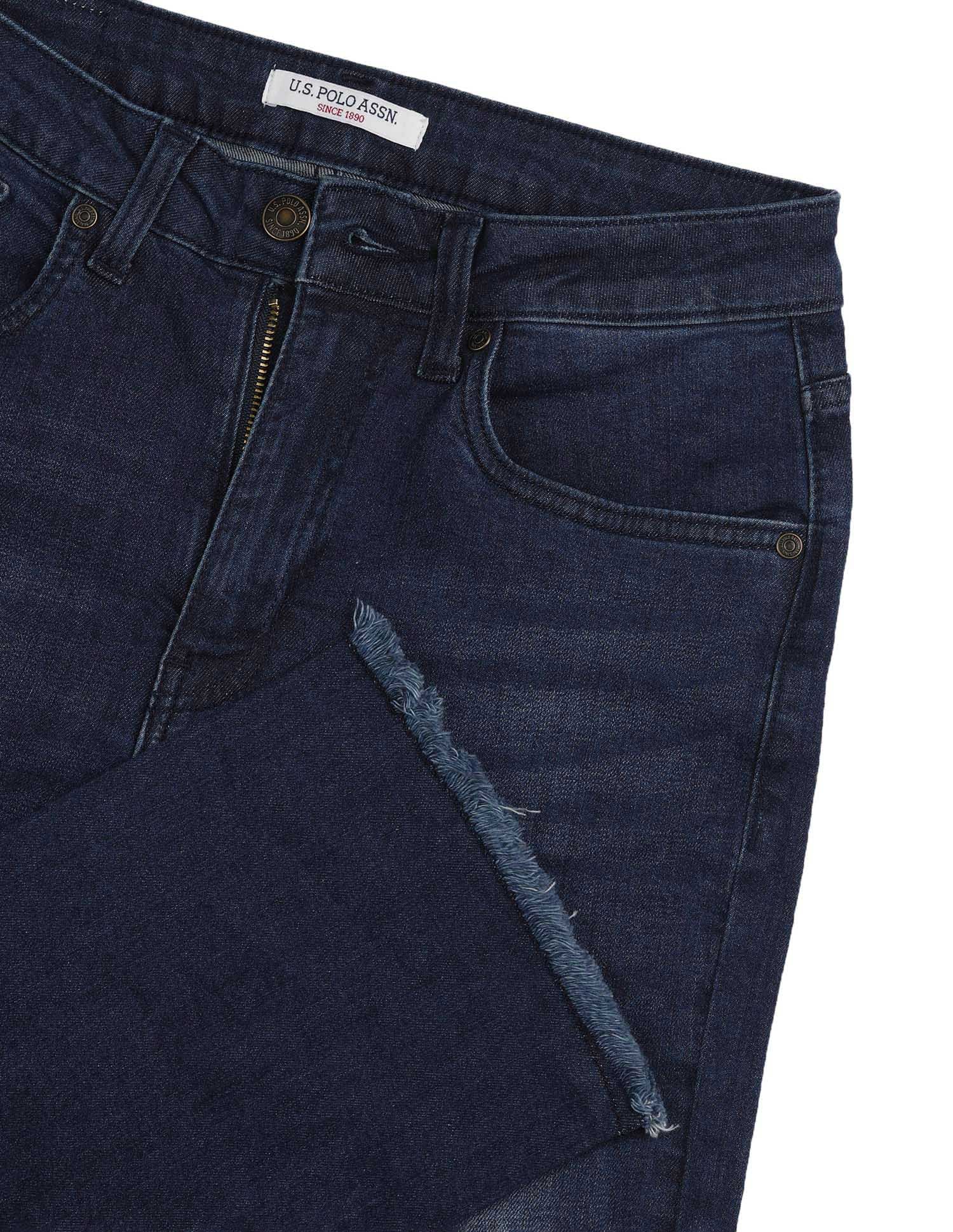 High Rise Straight Fit Dark Blue - U.S. POLO ASSN. | Large