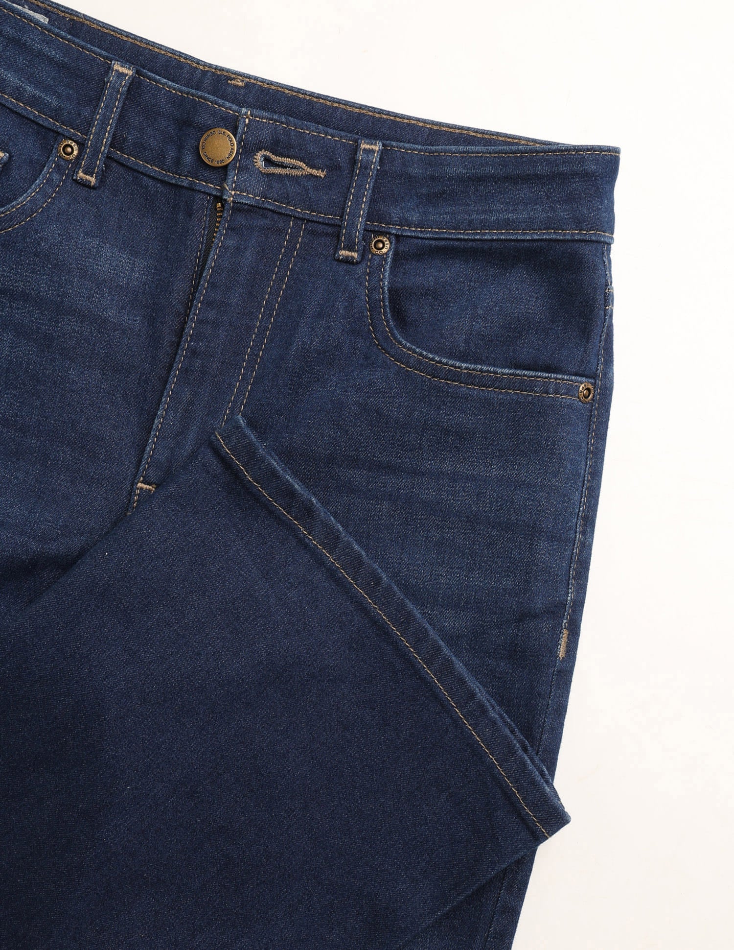 High Rise Bootcut Jeans Blue - U.S. Polo Assn. India | Large
