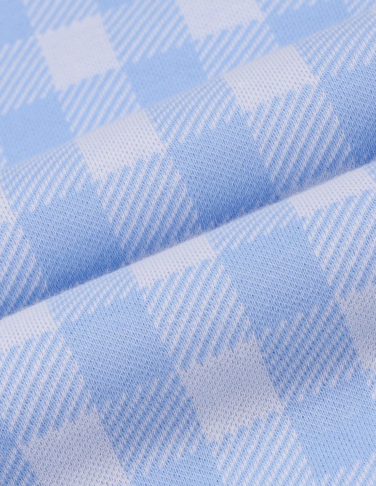 Checked Regular Fit Polo Shirt Light Blue - U.S. Polo Assn. India | Large