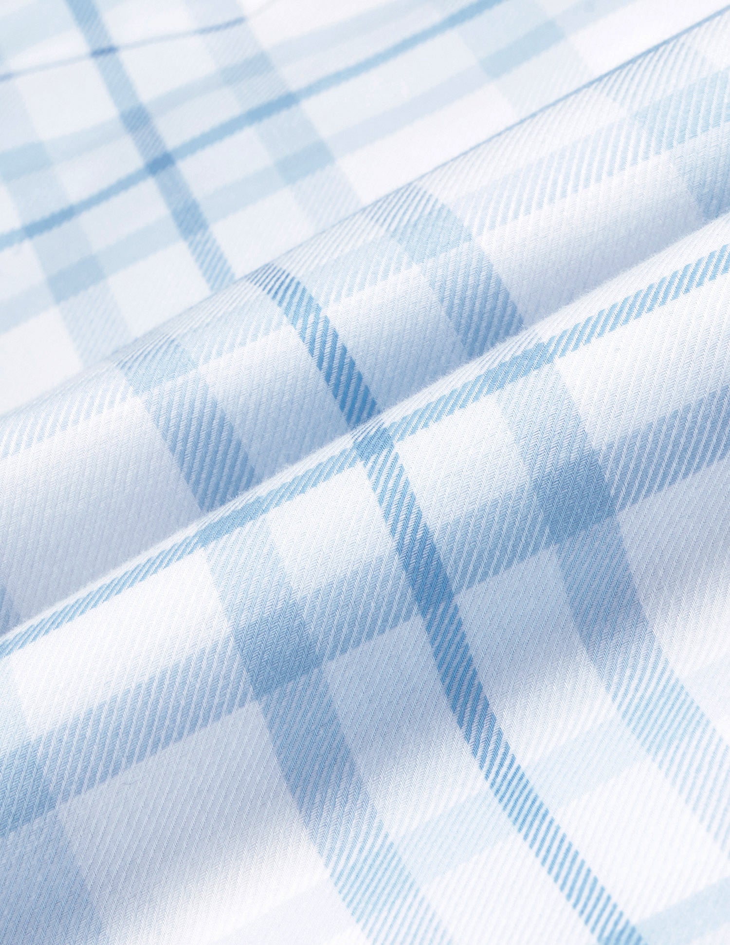 Grid Tattersall Checked Twill Shirt Light Blue - U.S. Polo Assn. India | Large