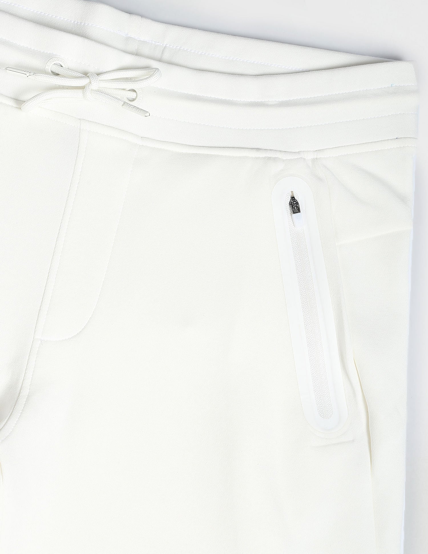 Solid Knit Shorts White - U.S. Polo Assn. India | Large