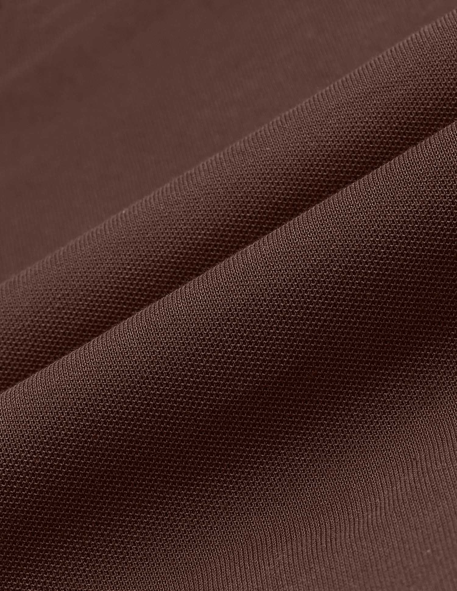 Solid Regular Fit Polo Shirt Dark Brown - U.S. POLO ASSN. | Large