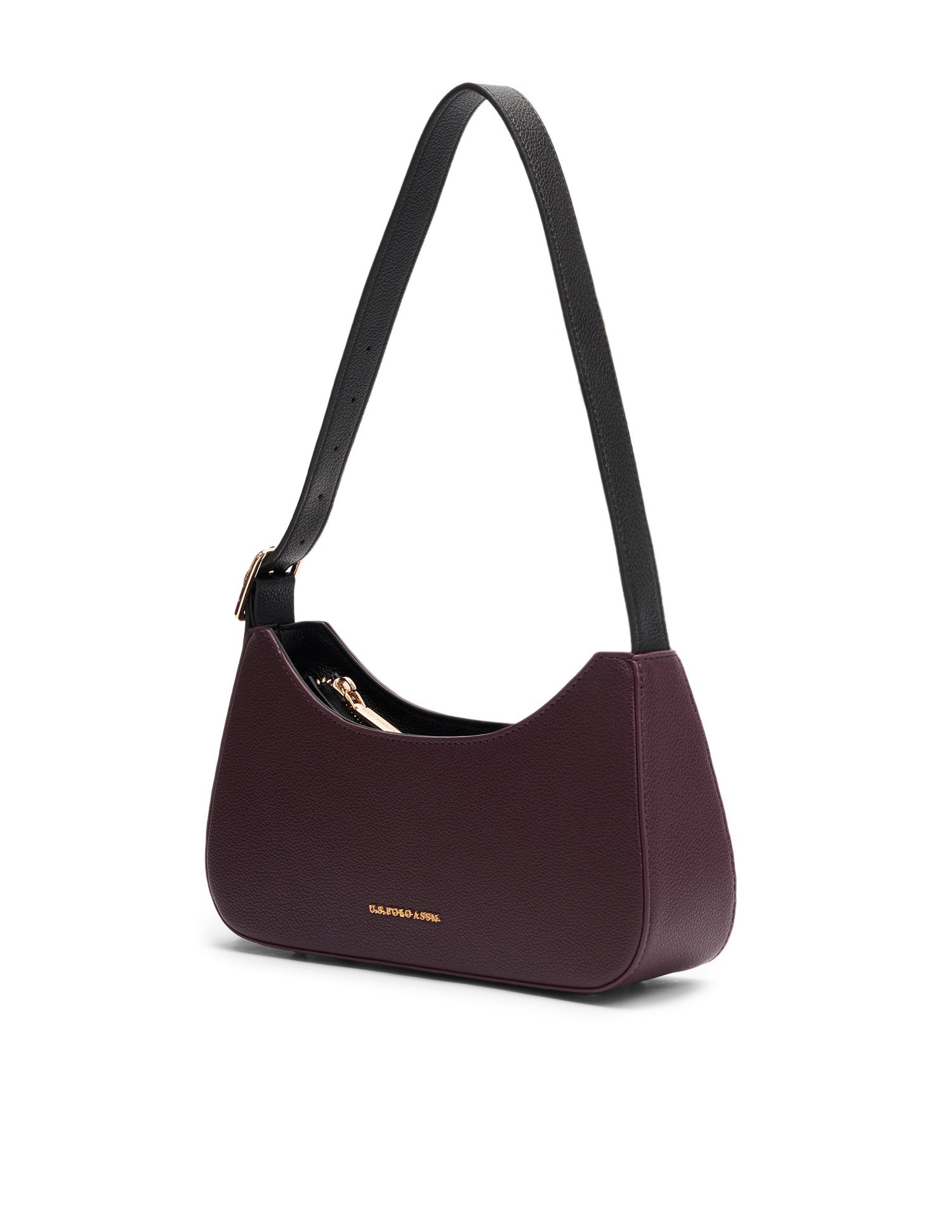 Caramel Shoulder Bag Burgundy - U.S. Polo Assn. India | Large