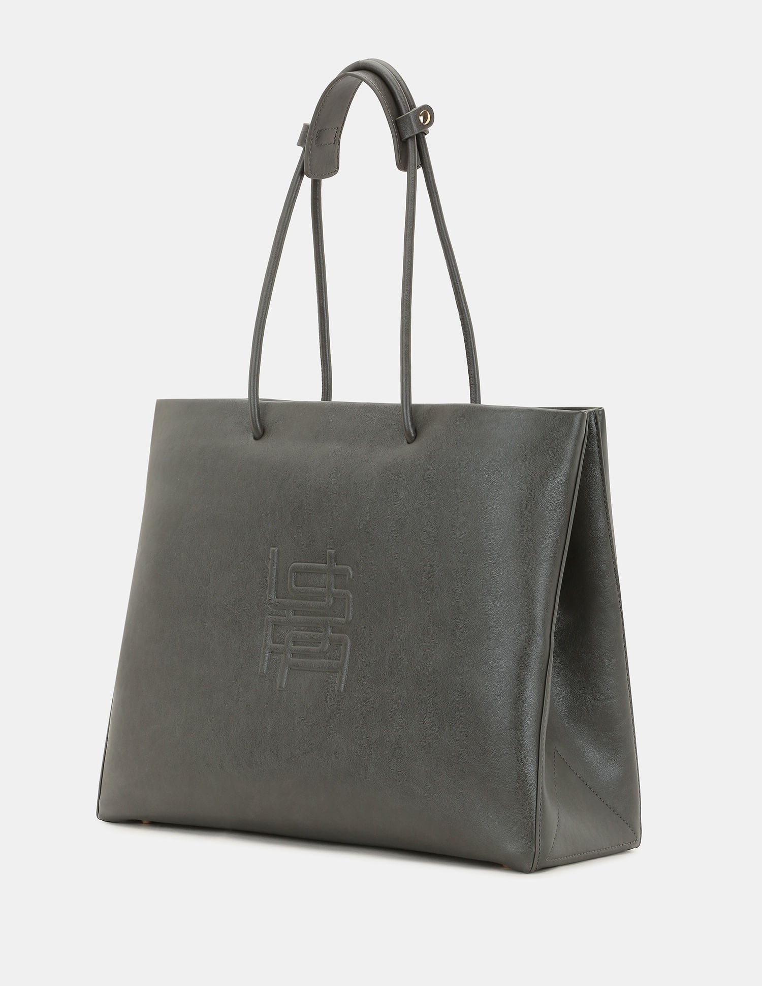 Women Billei Modern Tote Bag with Laptop sleeve Charcoal - U.S. POLO ASSN. | Large