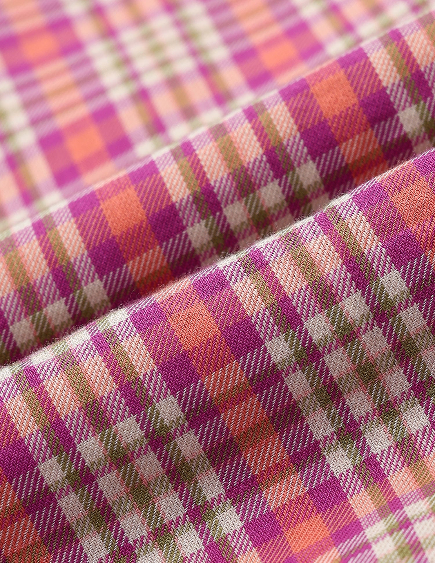 Blouson Sleeve Checked Top Multicolour - U.S. POLO ASSN. | Large