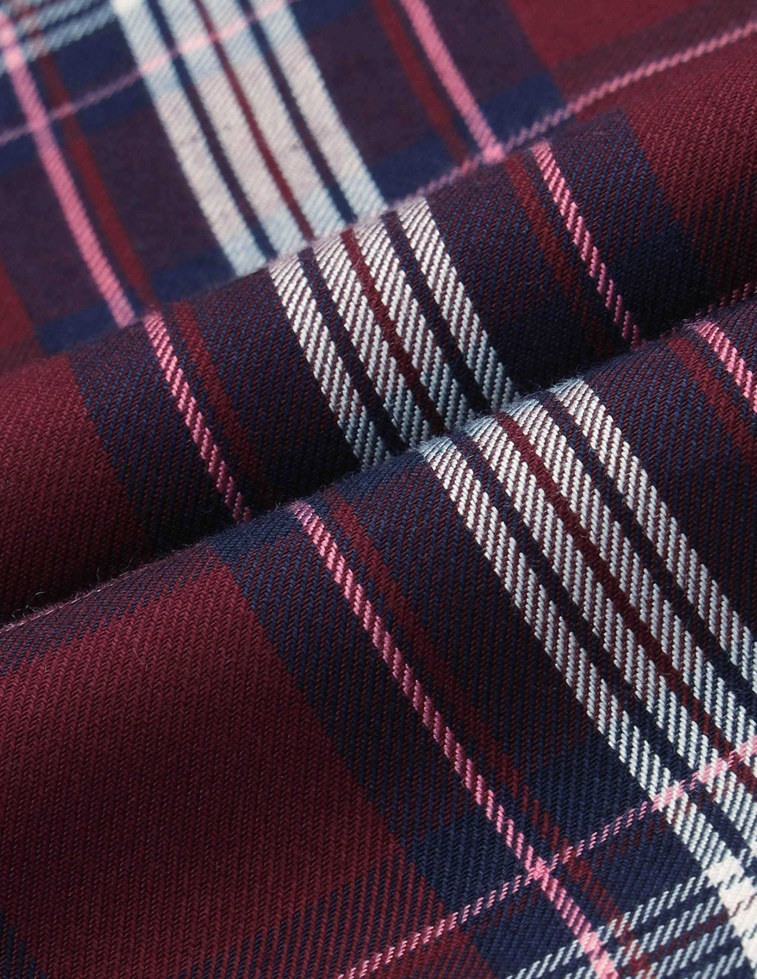 Girls Checked Tie Up Top Burgundy - U.S. POLO ASSN. | Large