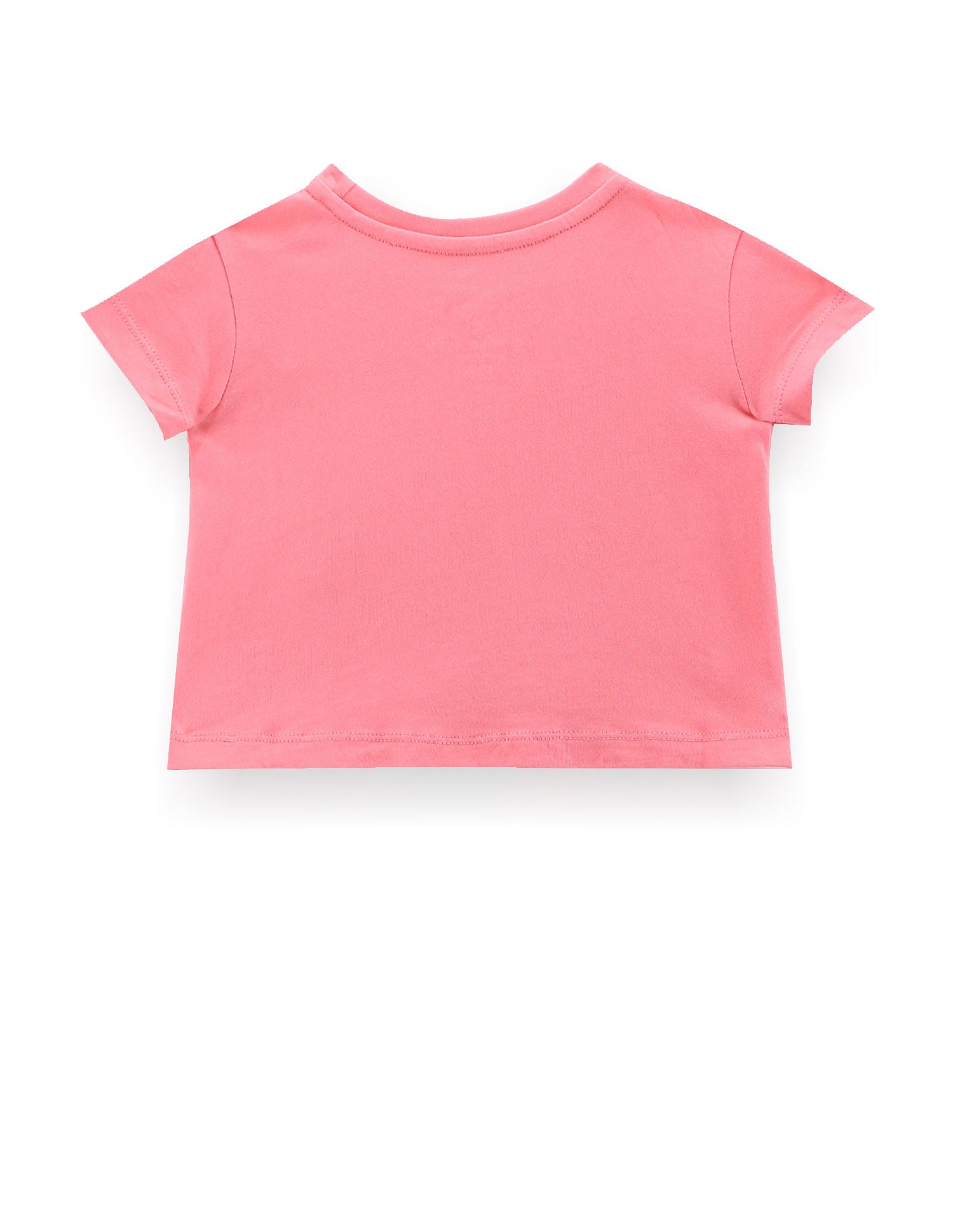 Girls Graphic Print Crew Neck T-Shirt Light Pink - U.S. POLO ASSN. | Large