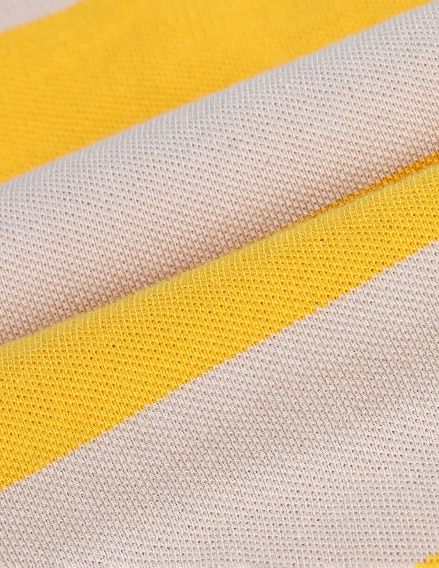 Boys Horizontal Stripes Polo Shirt Mustard - U.S. POLO ASSN. | Large