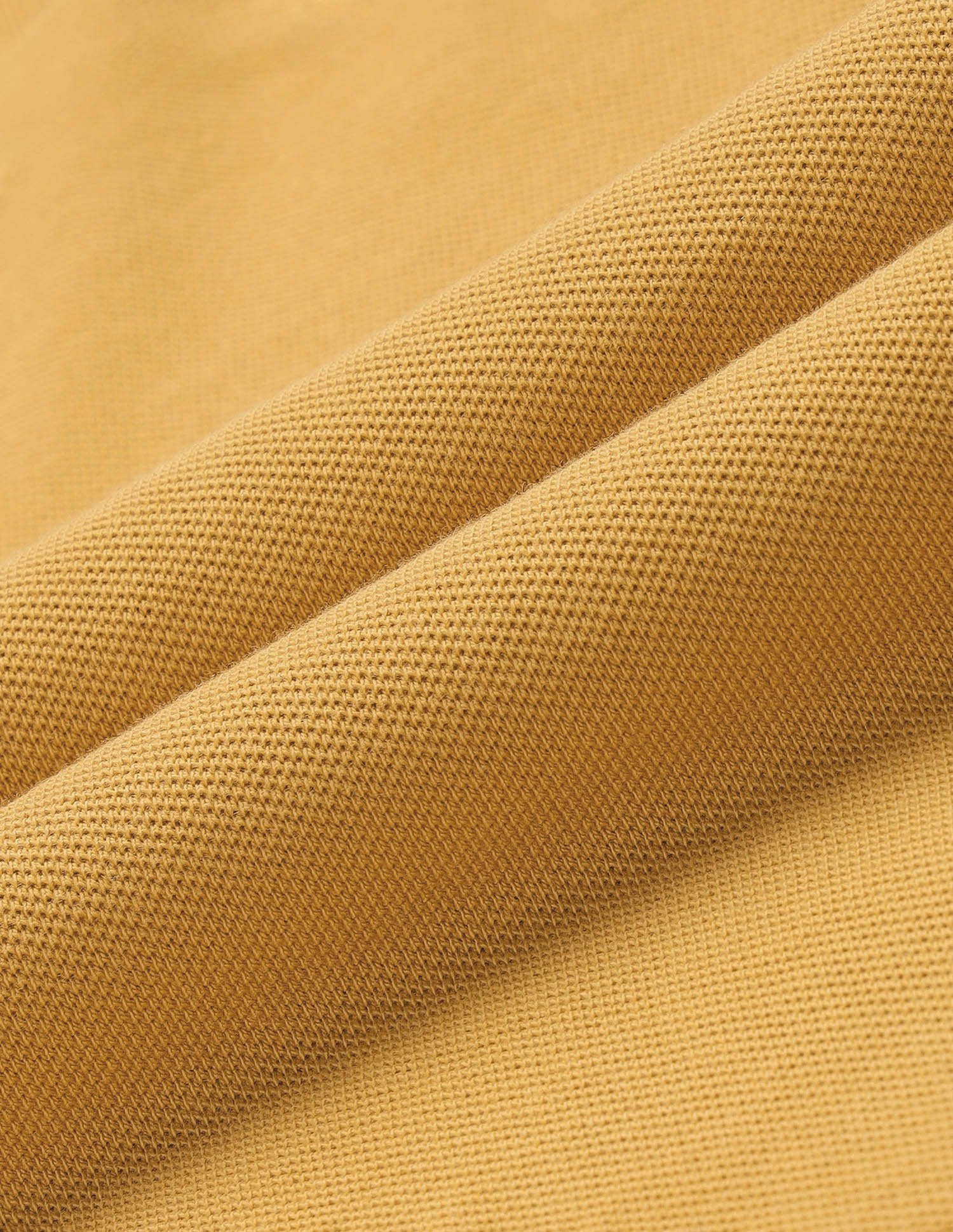 Slim Fit Pure Cotton Polo Shirt Mustard - U.S. Polo Assn. India | Large