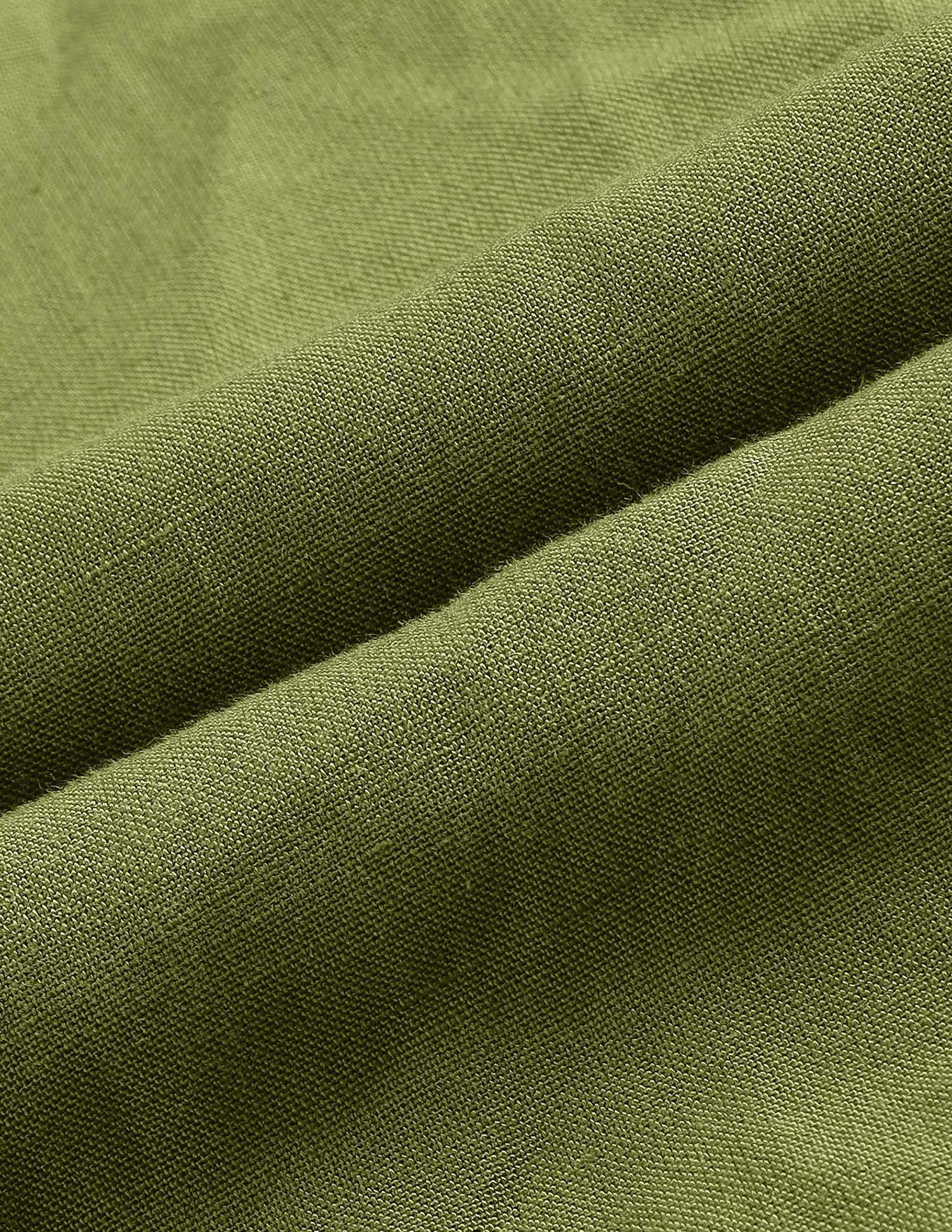 Solid Relaxed Fit Shirt Olive - U.S. Polo Assn. India | Large