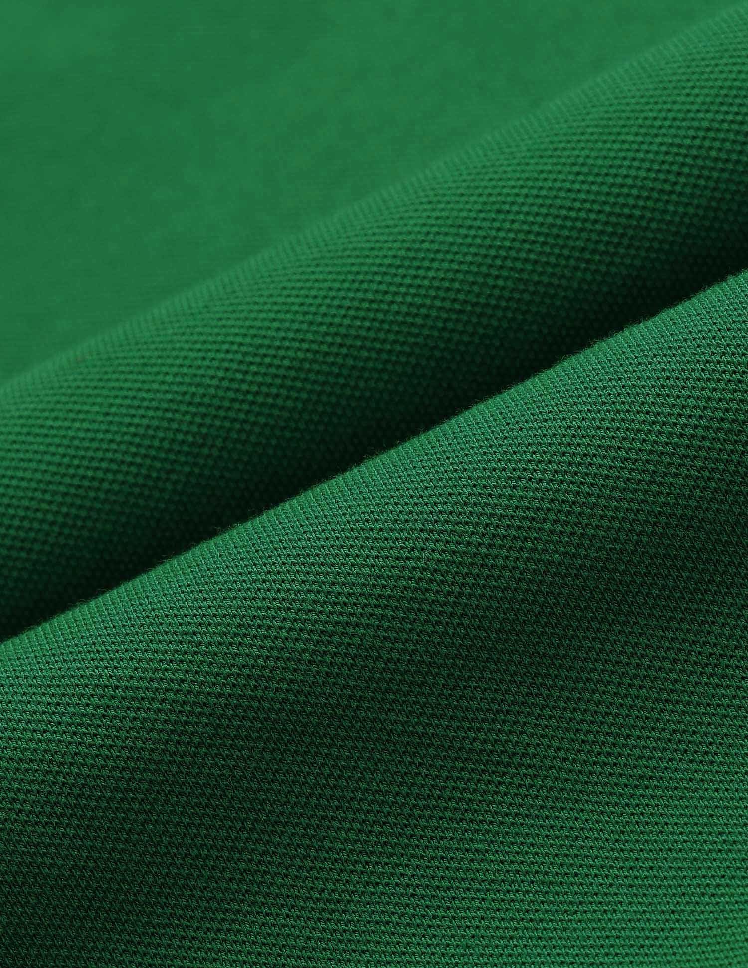 Regular Fit Solid Polo Shirt Green - U.S. POLO ASSN. | Large