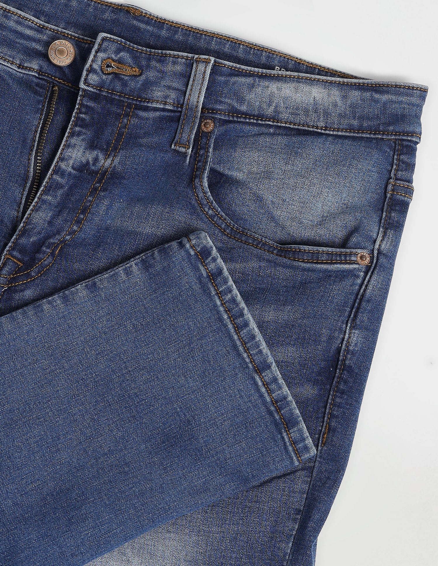 Brandon Slim Fit Jeans Blue - U.S. Polo Assn. India | Large