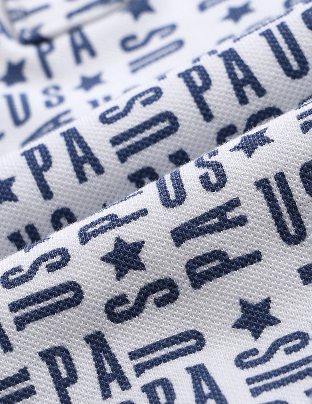 Regular fit Printed Polo Shirt White - U.S. Polo Assn. India | Large