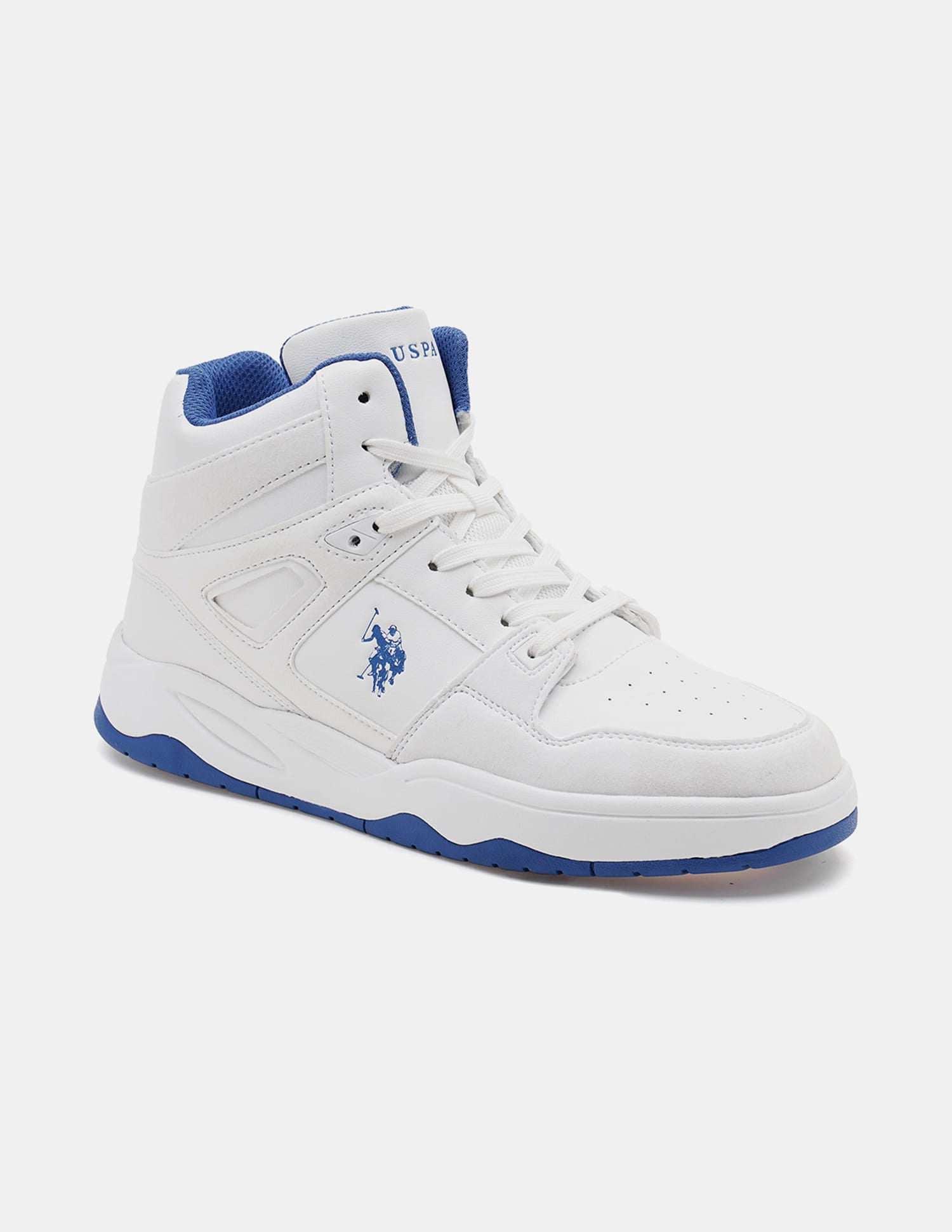 Colour Blocked Mid Top Bruce 2.0 Sneakers