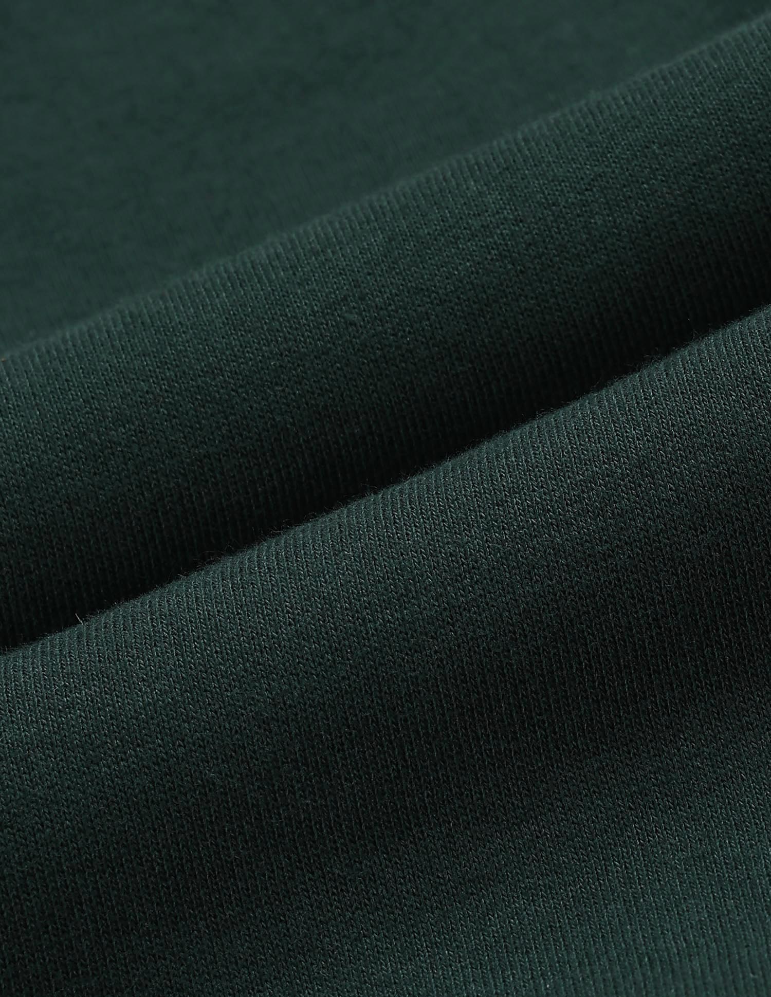 Boys Brand Appliqued Regular Fit Joggers Dark Green - U.S. POLO ASSN. | Large