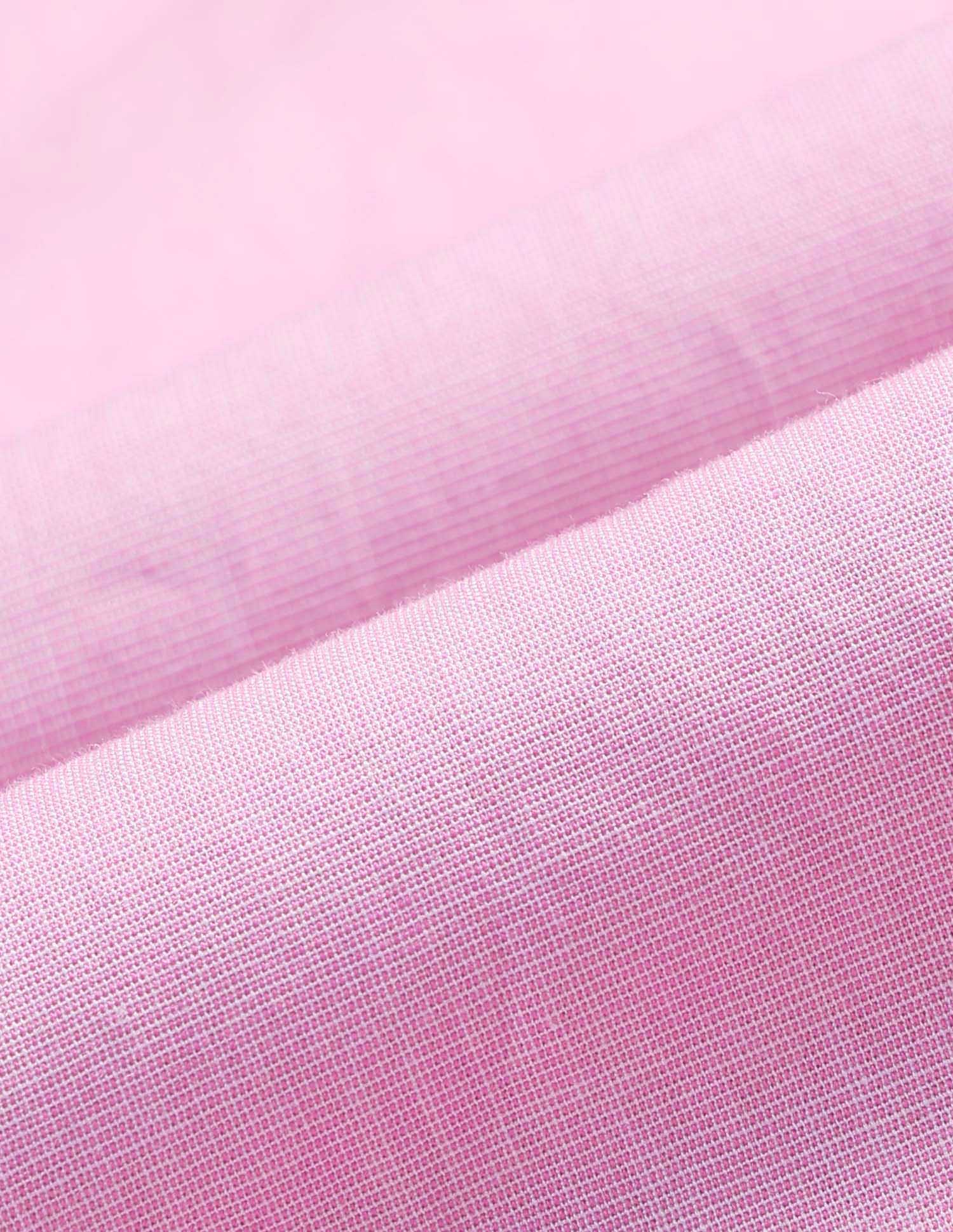 Textured Cotton Shirt Pink - U.S. POLO ASSN. | Large