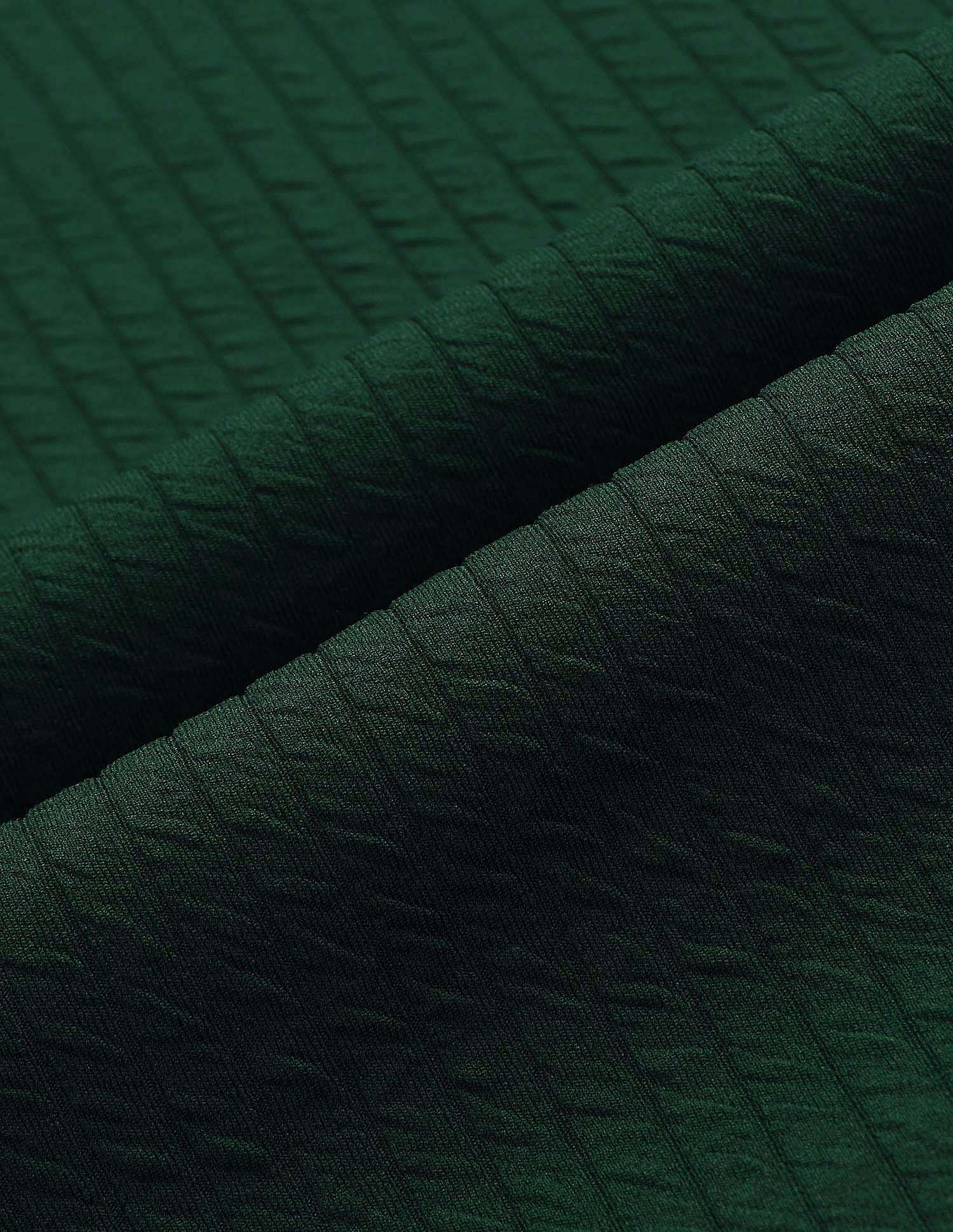 Ribbed Bodycon Dress Green - U.S. POLO ASSN. | Large