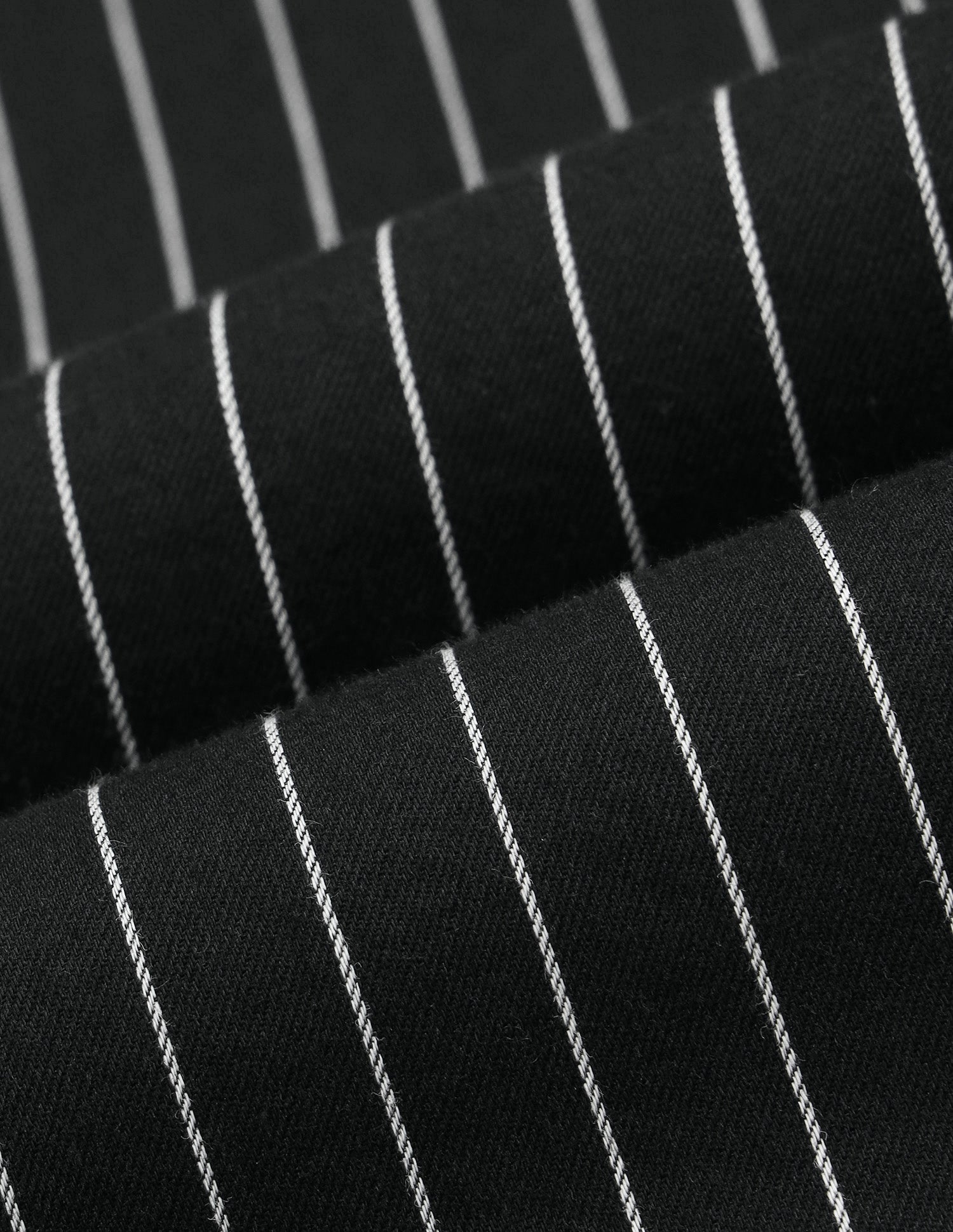 Pinstriped Twill Shirt Black - U.S. Polo Assn. India | Large