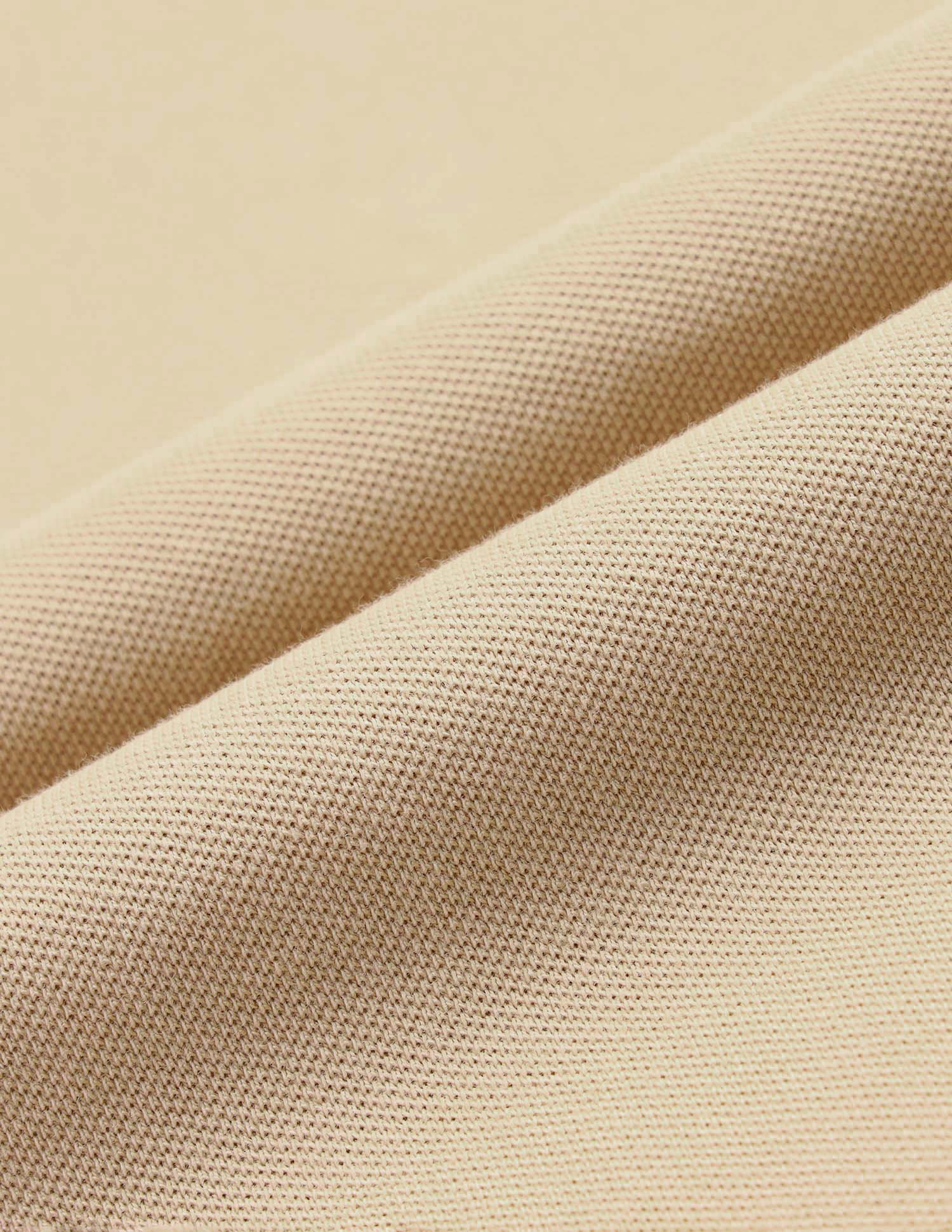 Pure Cotton Slim Fit Classic Polo Shirt Beige - U.S. Polo Assn. India | Large