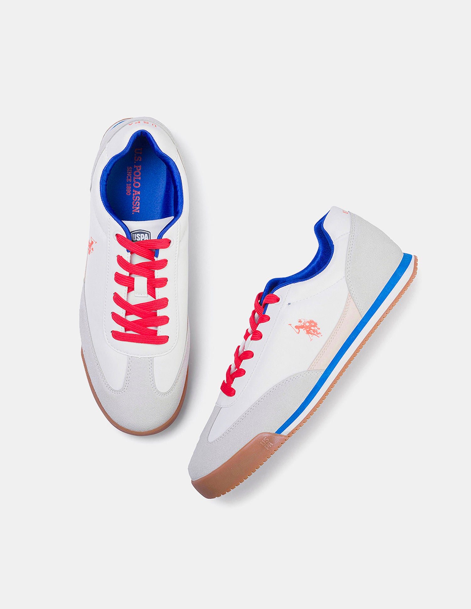 Men Round Toe Treviri Sneakers Beige - U.S. POLO ASSN. | Large