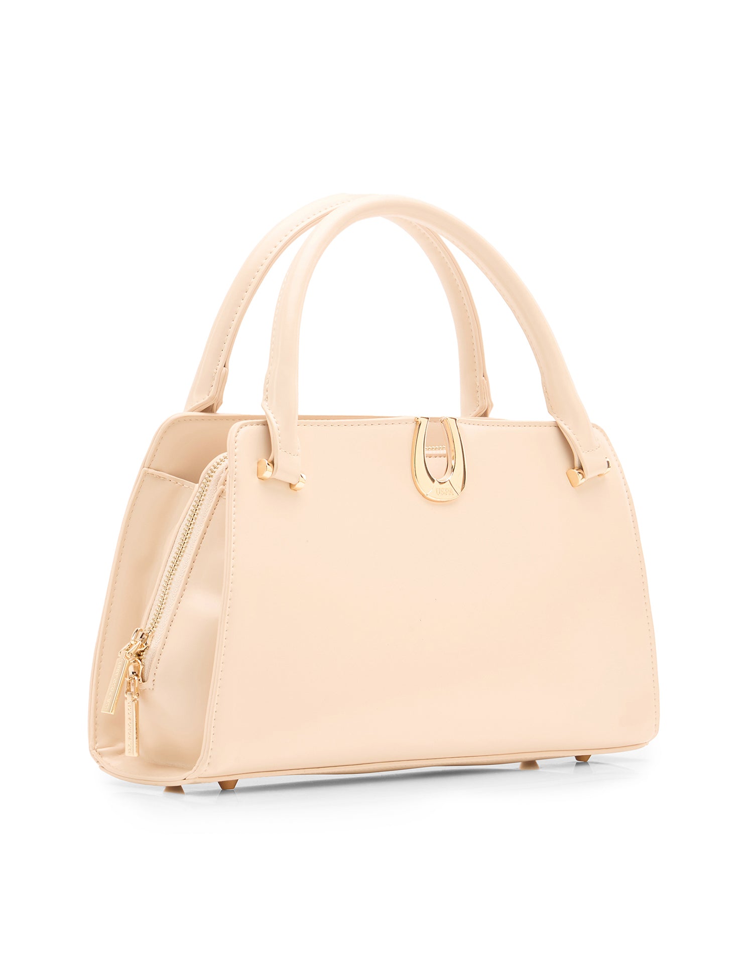 Cady Satchel Bag Beige - U.S. Polo Assn. India | Large