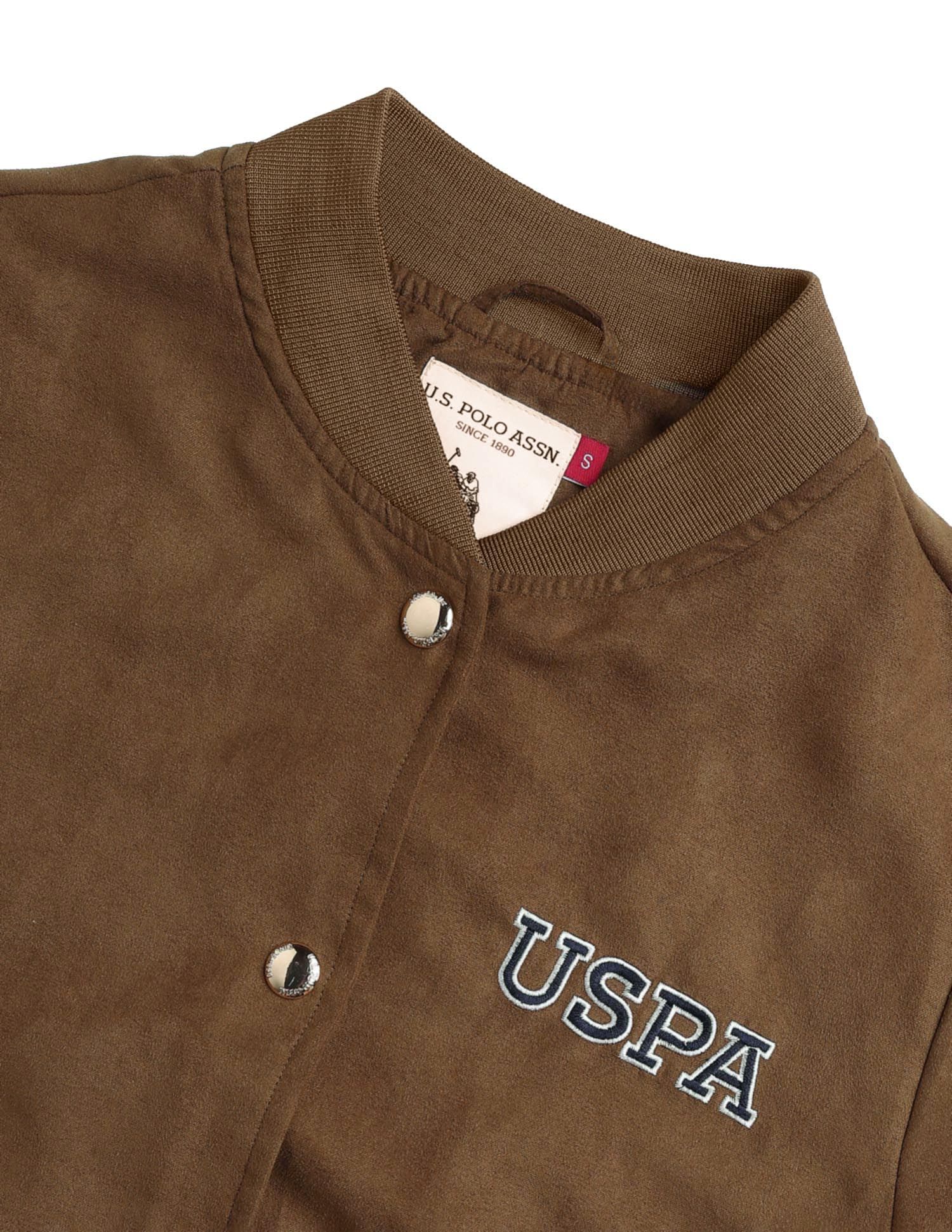 Solid Regular Fit Jacket Bronze - U.S. POLO ASSN. | Large