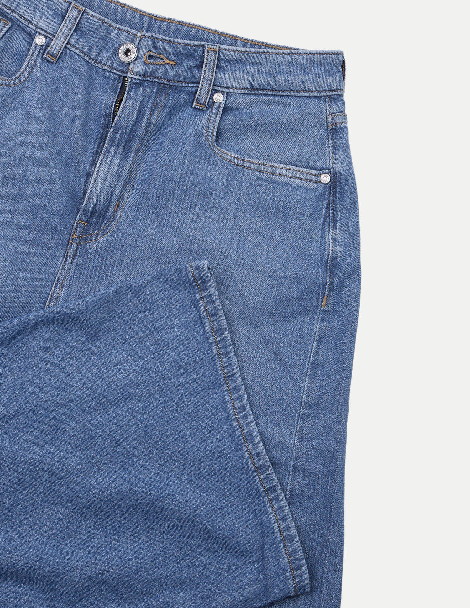 Baggy Fit Blue Jeans Blue - U.S. Polo Assn. India | Large