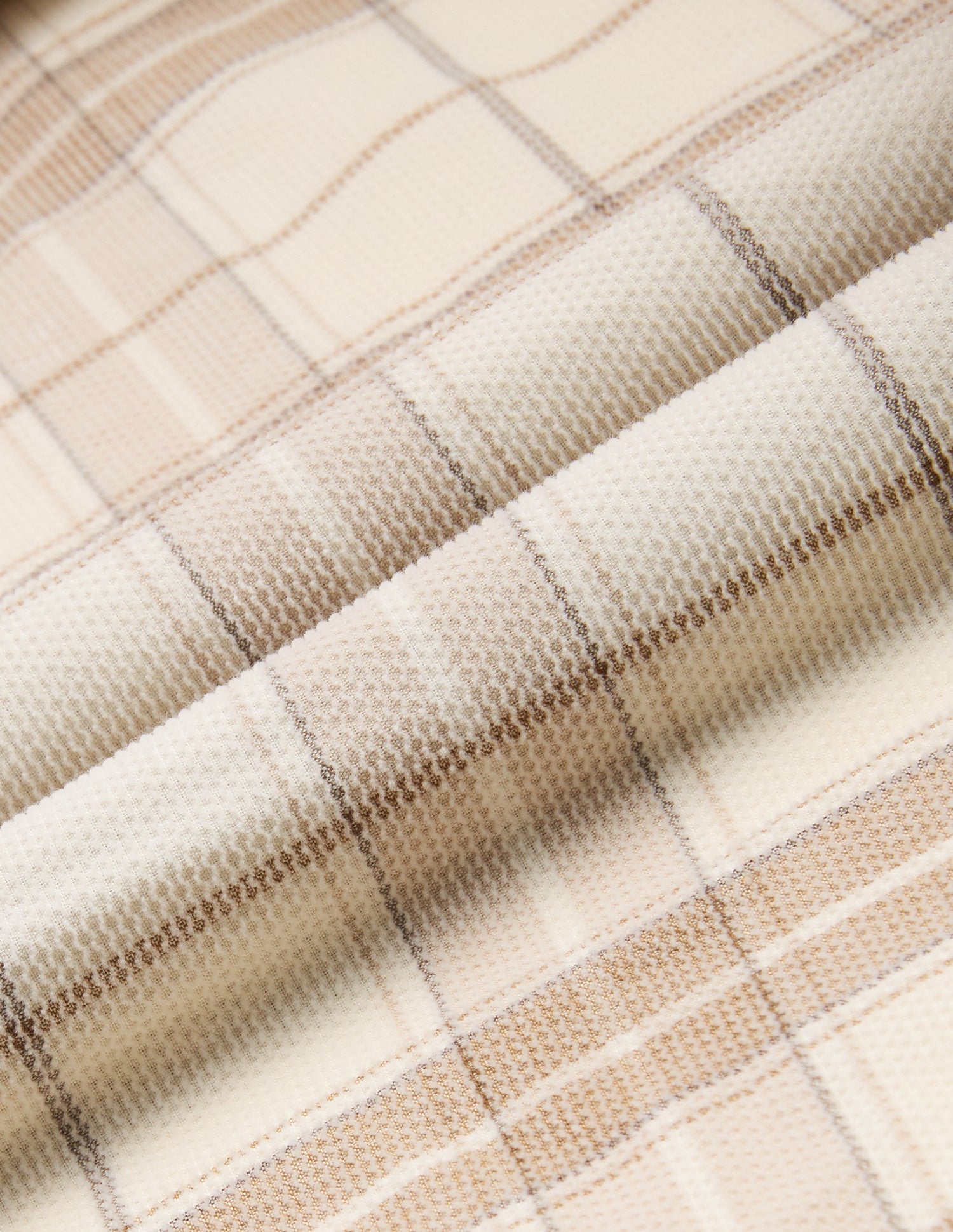 Plaid Checked Corduroy Shirt Beige - U.S. Polo Assn. India | Large