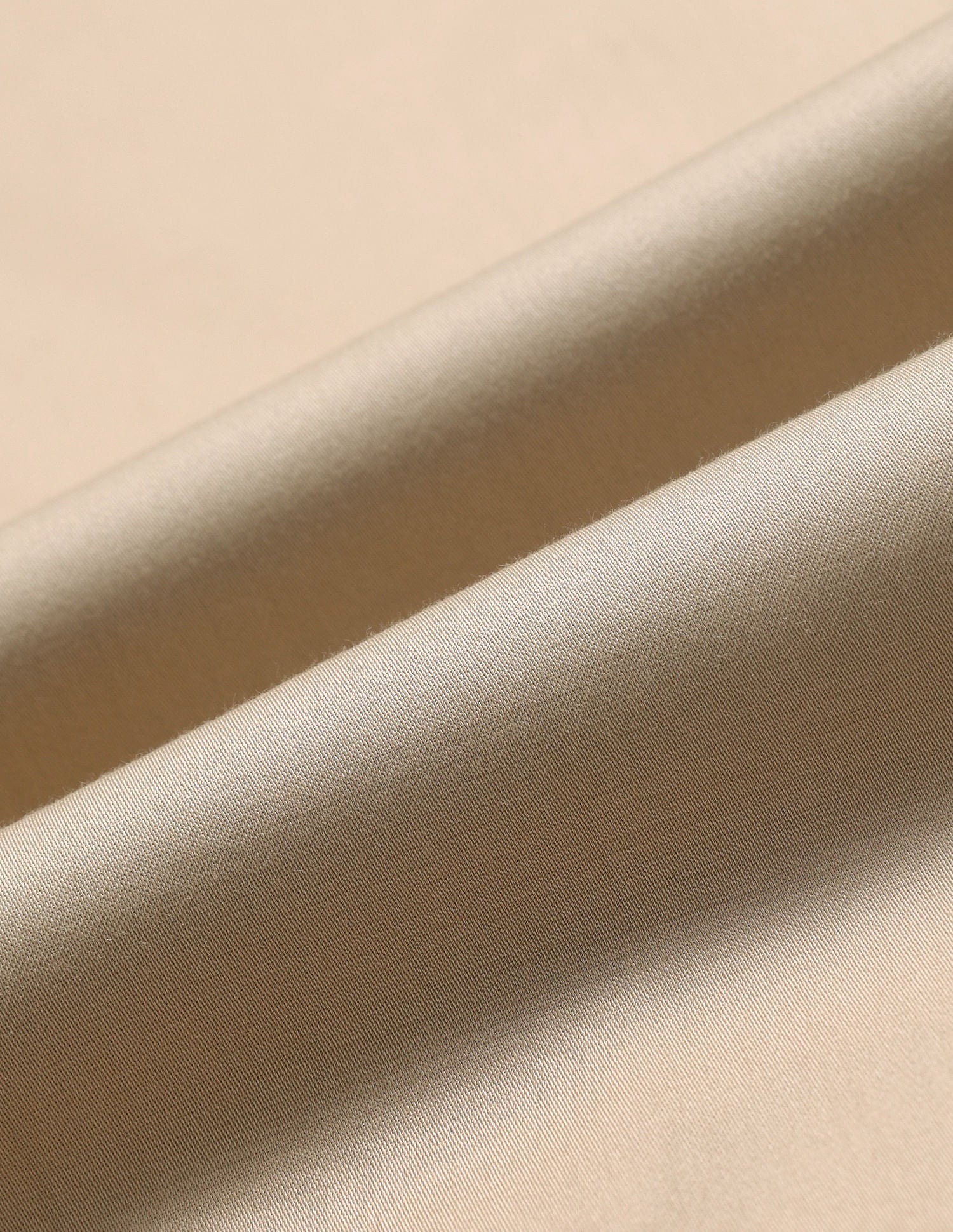 Tailored Fit Solid Shirt Beige - U.S. POLO ASSN. | Large