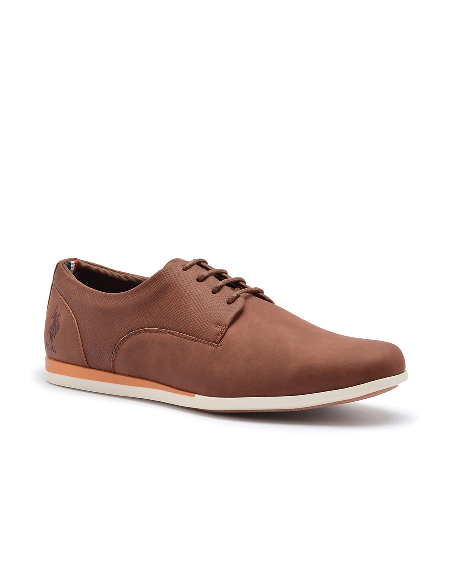 Men Clest 2.0 Round Toe Smart Sneakers Brown - U.S. Polo Assn. India | Large