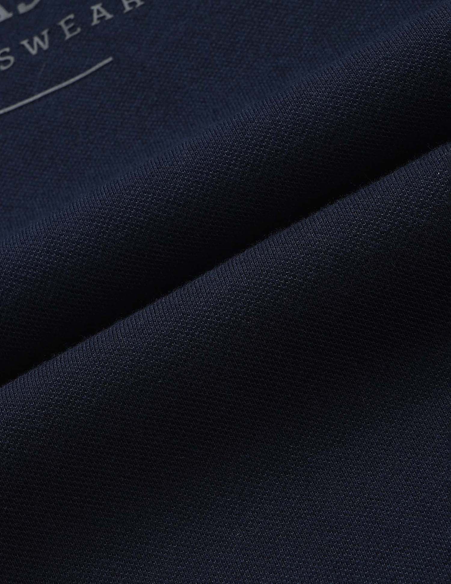 Brand Embossed Slim Fit Polo Shirt Navy - U.S. Polo Assn. India | Large