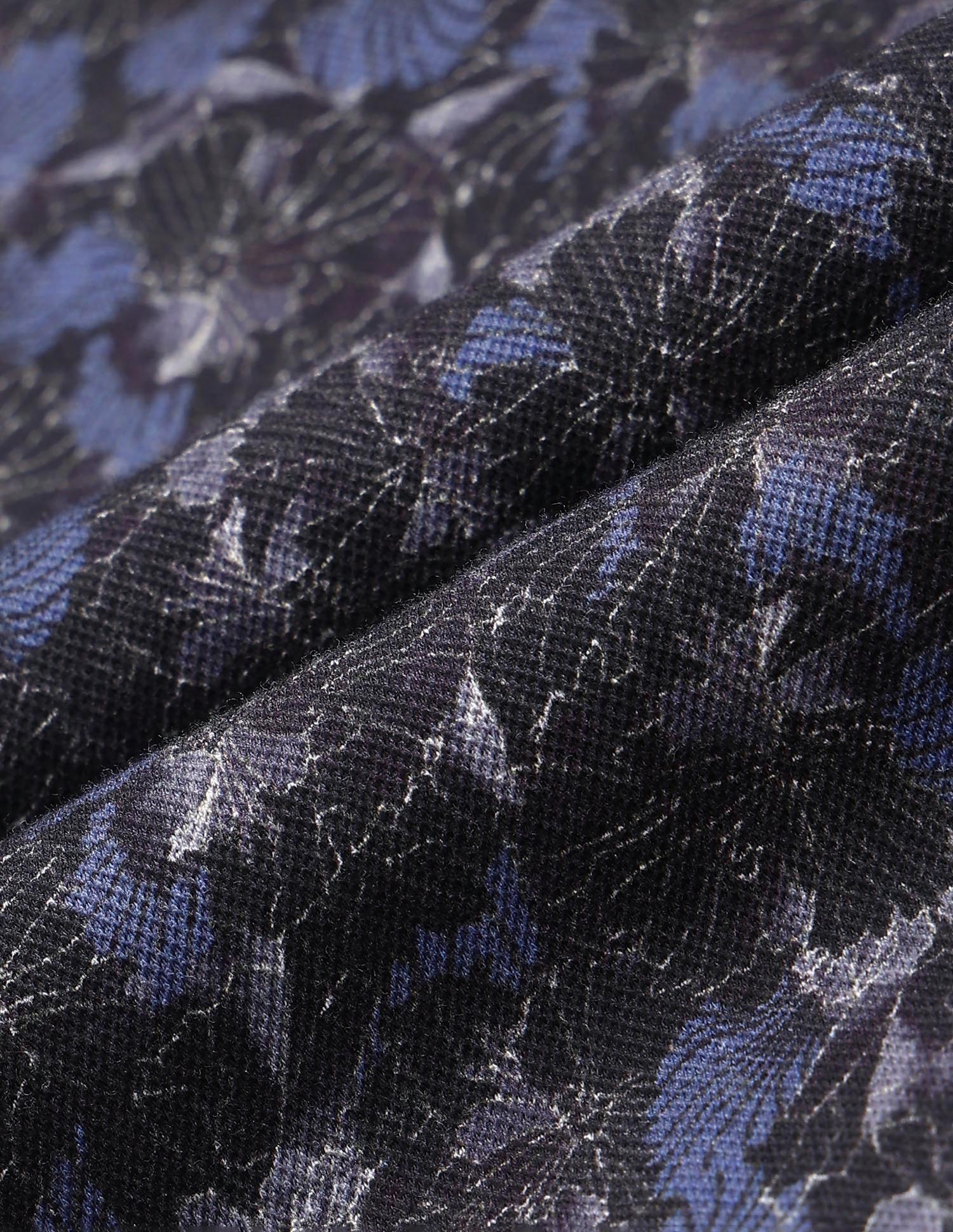 Floral Printed Slim Fit Polo Shirt Navy - U.S. POLO ASSN. | Large