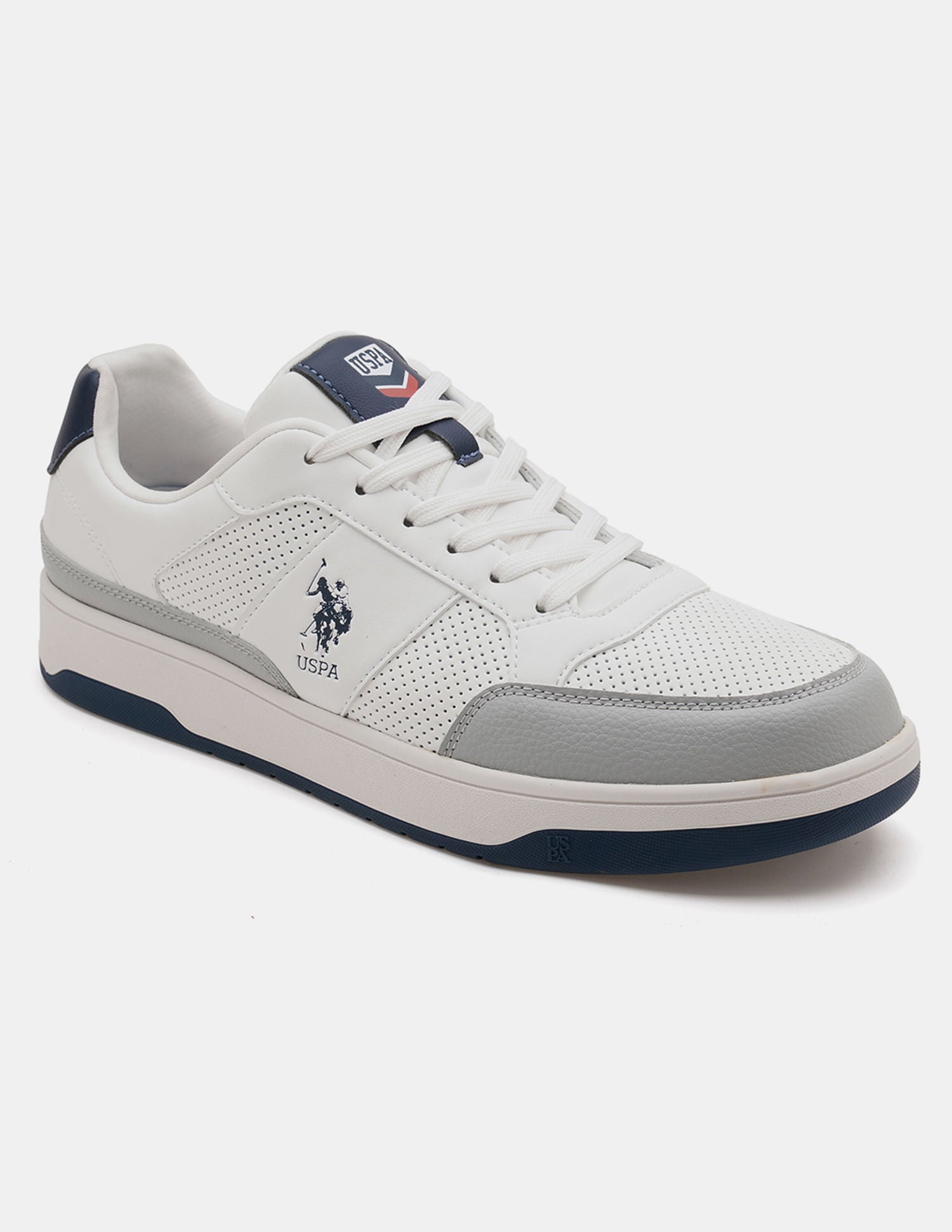Men Colour Blocked Simon 2.0 Sneakers Light Grey - U.S. POLO ASSN. | Large