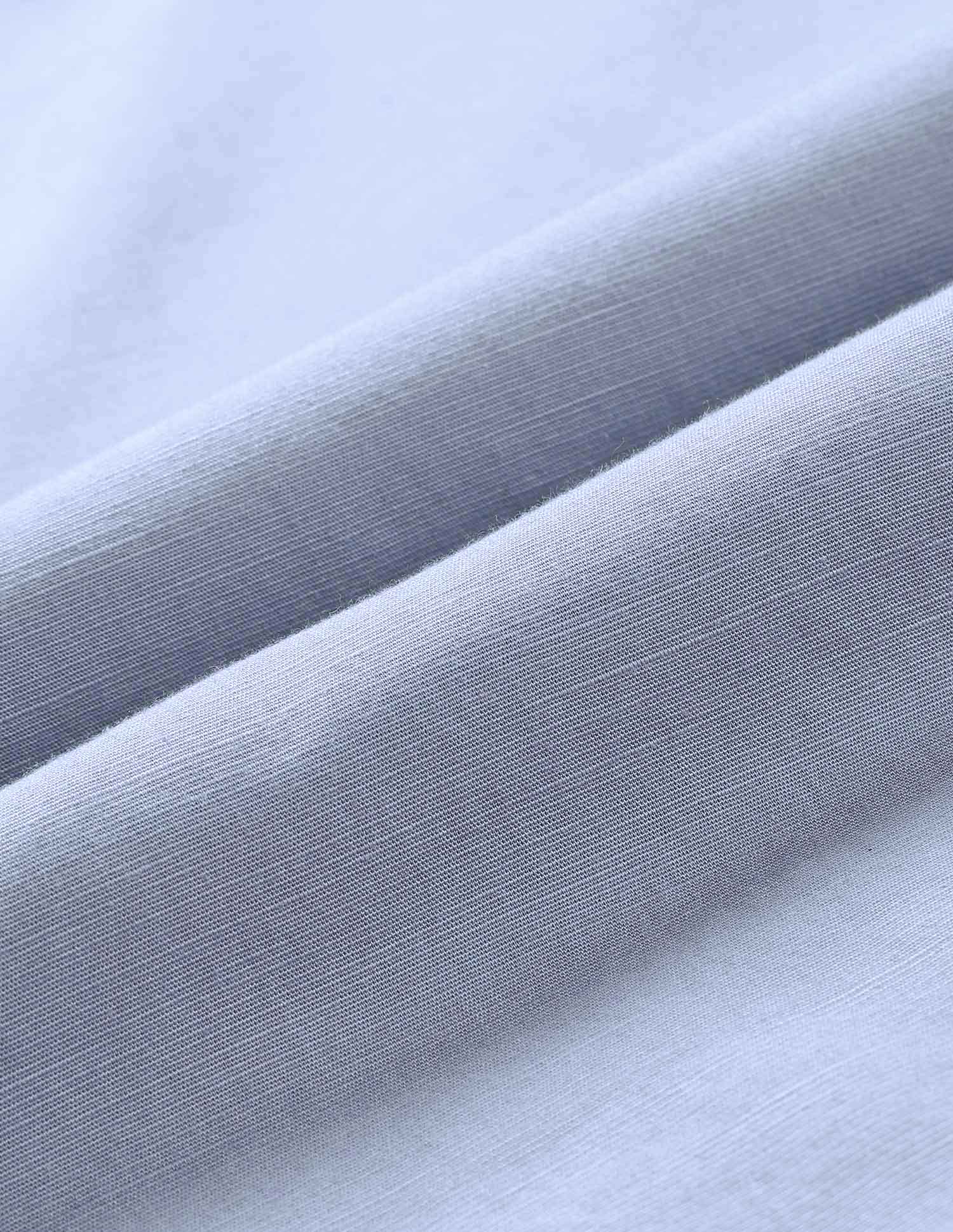 Twill Solid Tailored Fit Shirt Light Blue - U.S. Polo Assn. India | Large