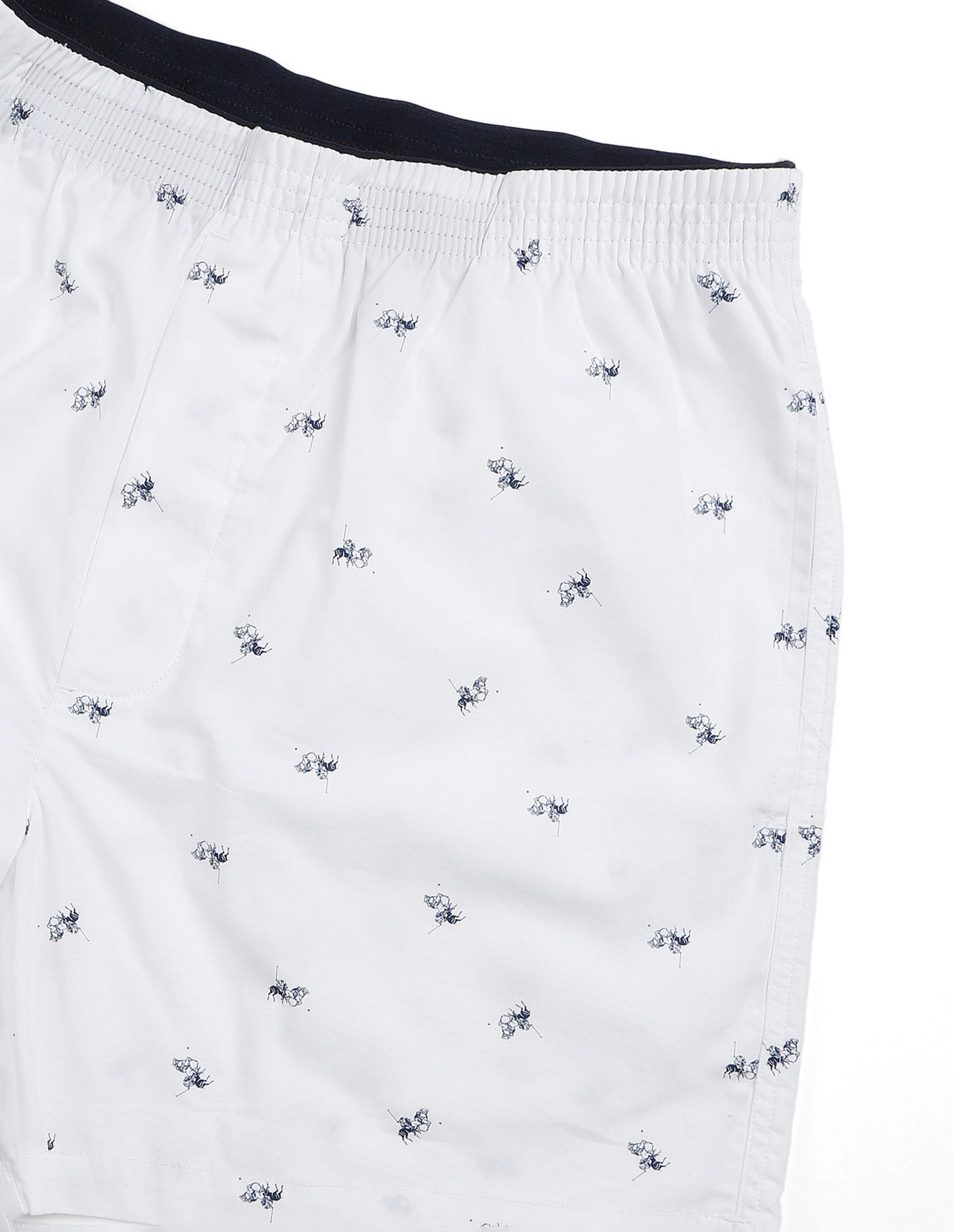 Pure Cotton Printed OEX11 Boxers - Pack Of 1 White - U.S. POLO ASSN. | Large