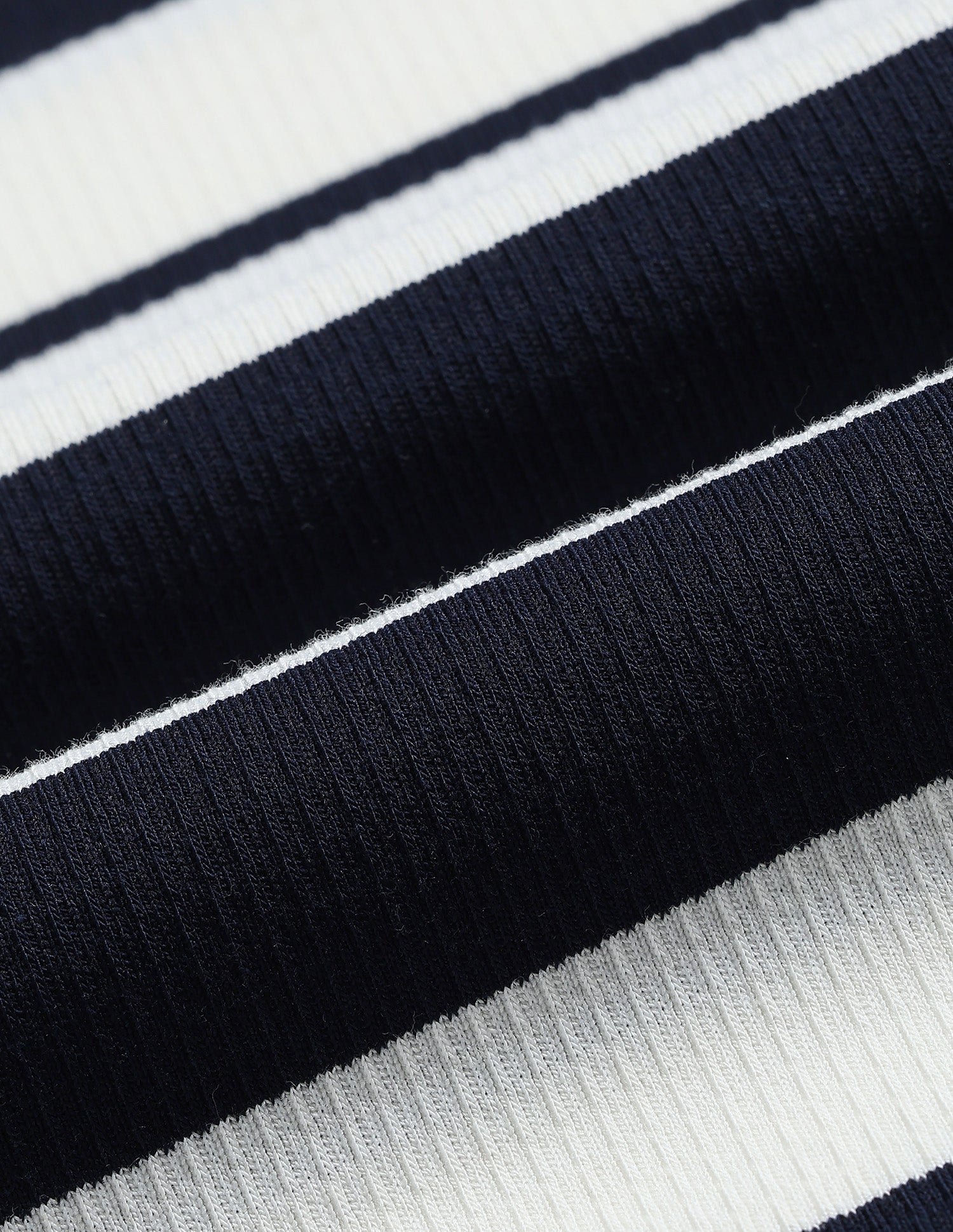 Horizontal Striped Slim Fit Polo Shirt Navy - U.S. Polo Assn. India | Large