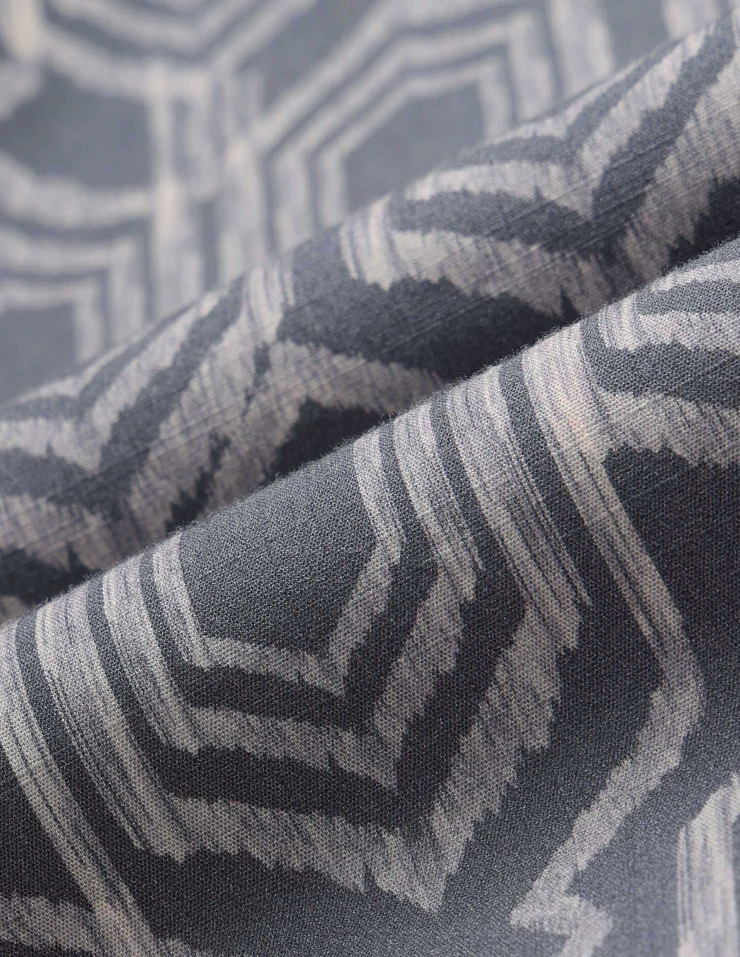 Pure Cotton All Over Printed Shirt Dark Grey - U.S. POLO ASSN. | Large