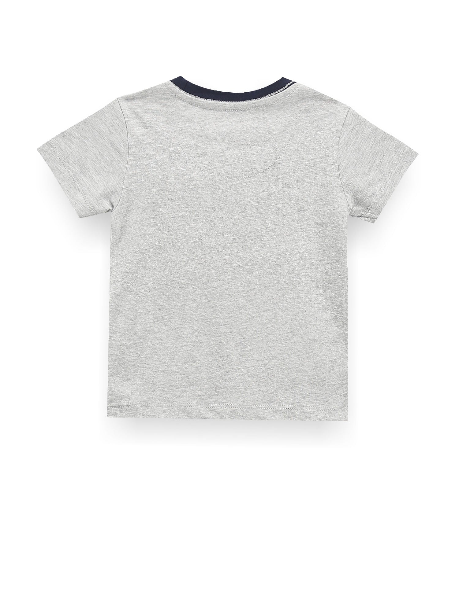 Boys Brand Print T-Shirt Grey - U.S. Polo Assn. India | Large