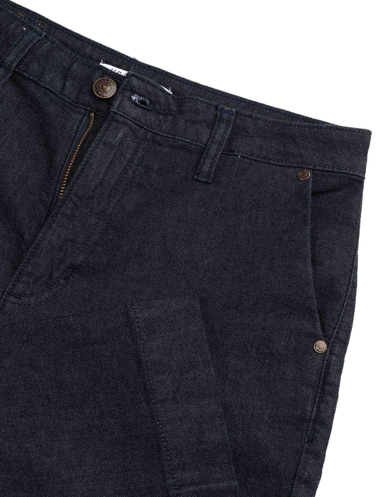 High Rise Wide Leg Jeans Dark Blue - U.S. Polo Assn. India | Large