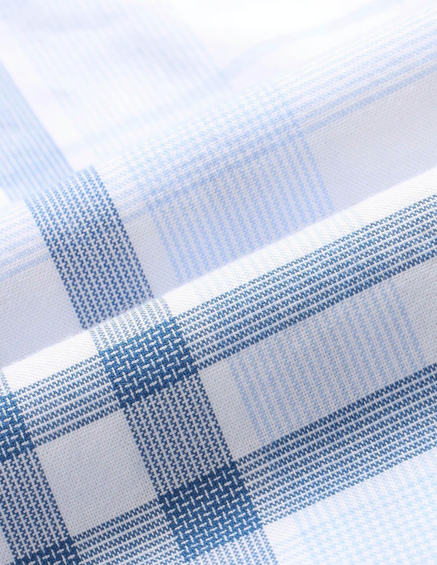 Grid Tattersall Checked Regular Fit Shirt Blue - U.S. Polo Assn. India | Large