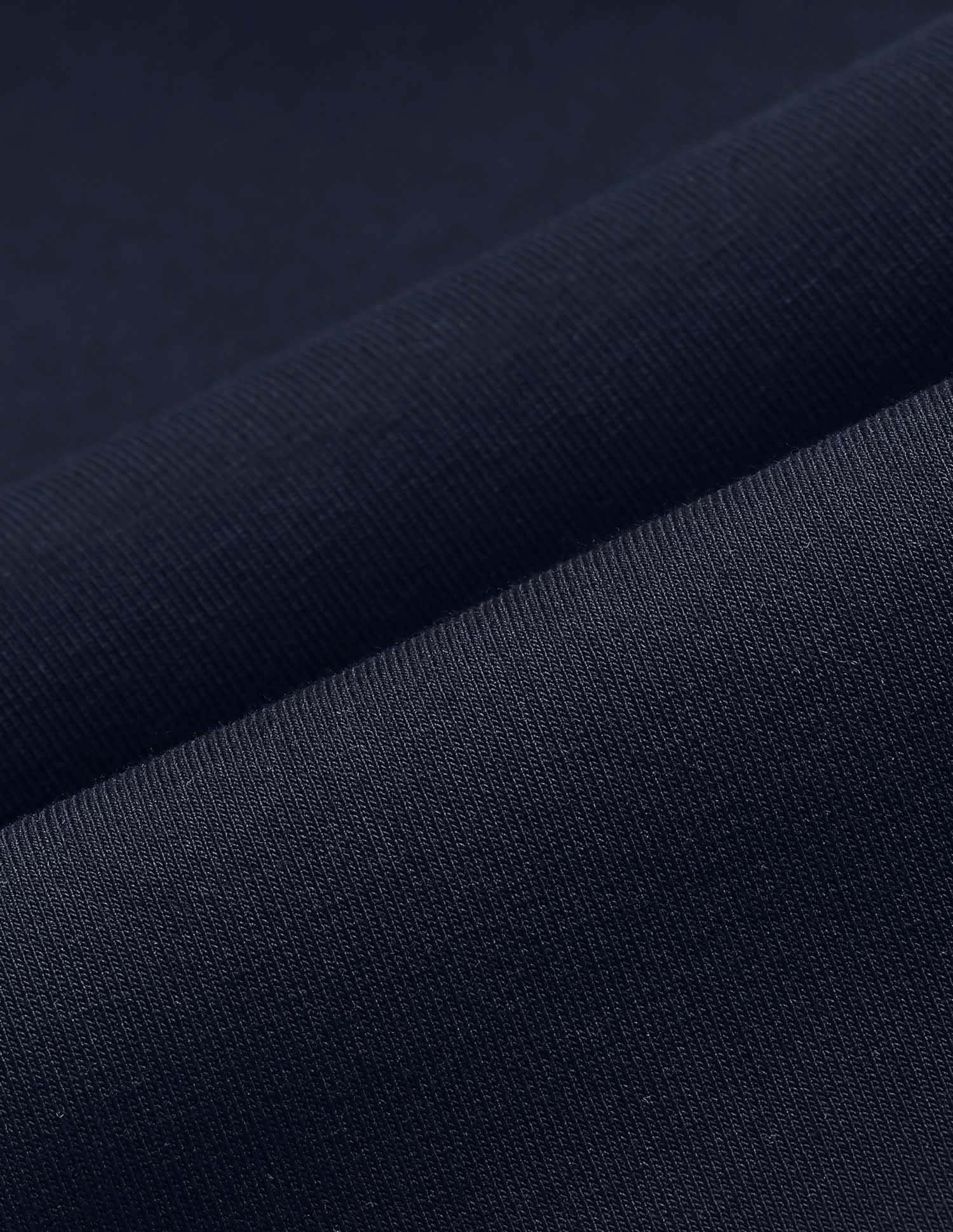 Solid Slim Fit Active Sweatshirt Navy - U.S. Polo Assn. India | Large