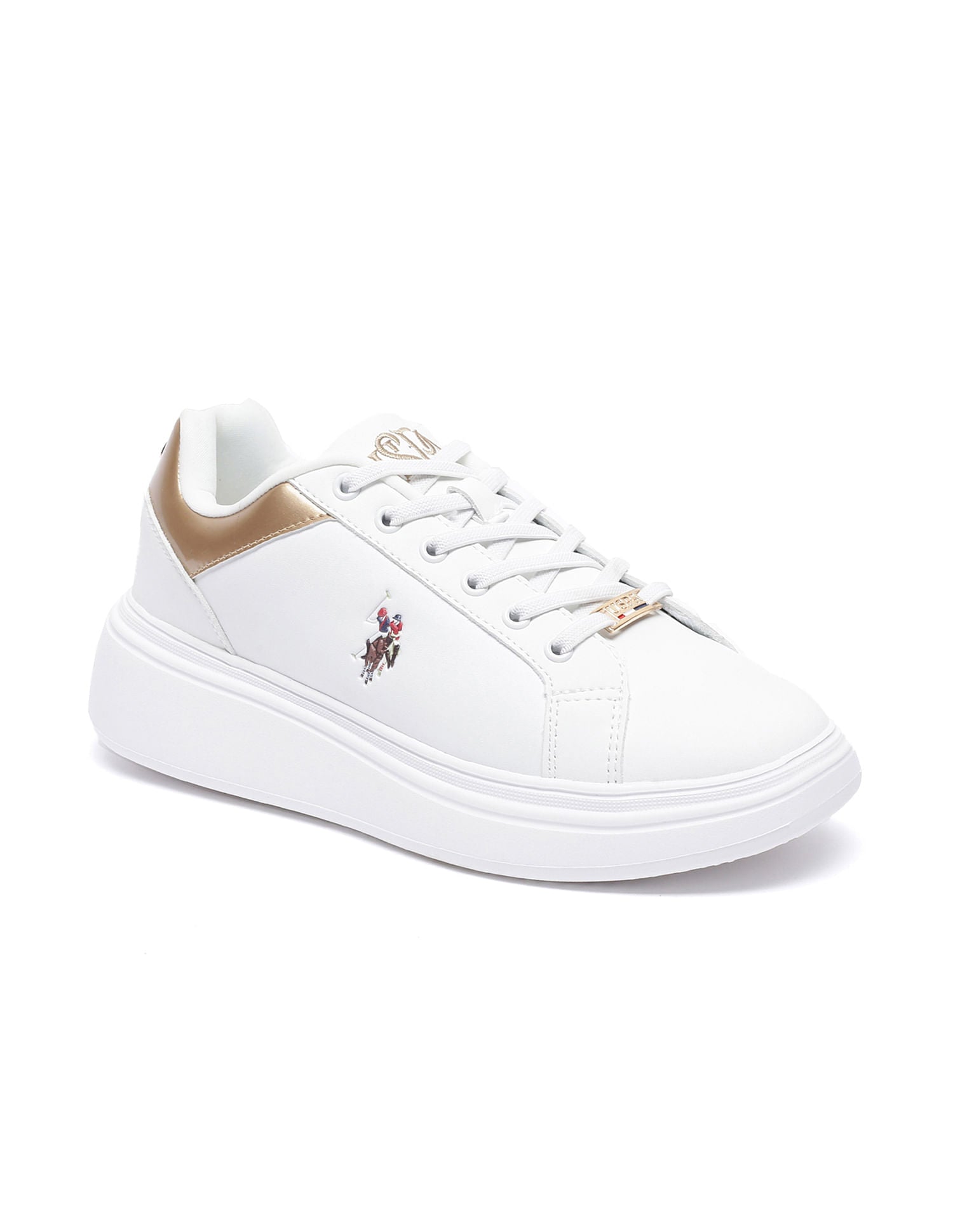 Women Logo Elsie 2.0 Sneakers Off-White - U.S. POLO ASSN. | Large