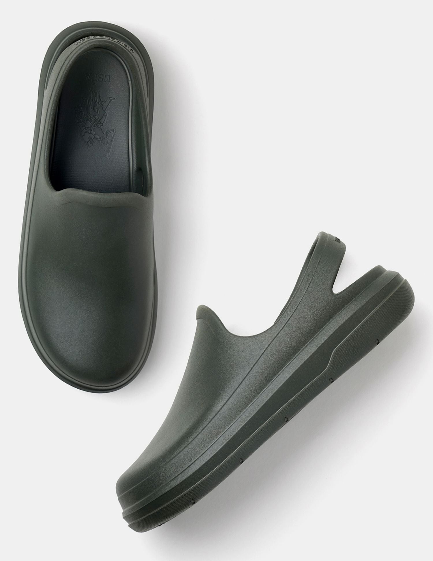 Men Neto Foam Walk Clogs Olive - U.S. POLO ASSN. | Large