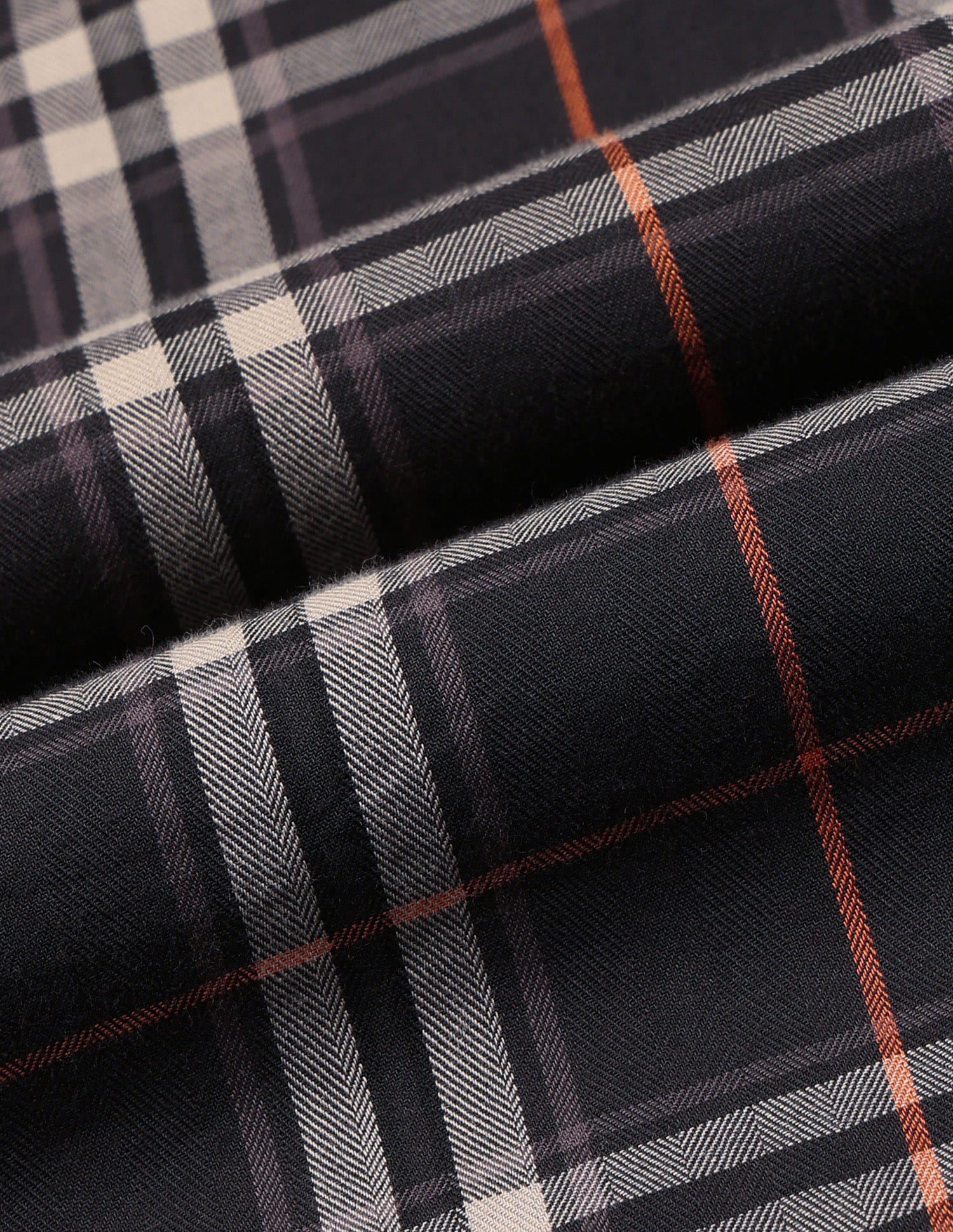 Twill Plaid Checked Shirt Black - U.S. Polo Assn. India | Large
