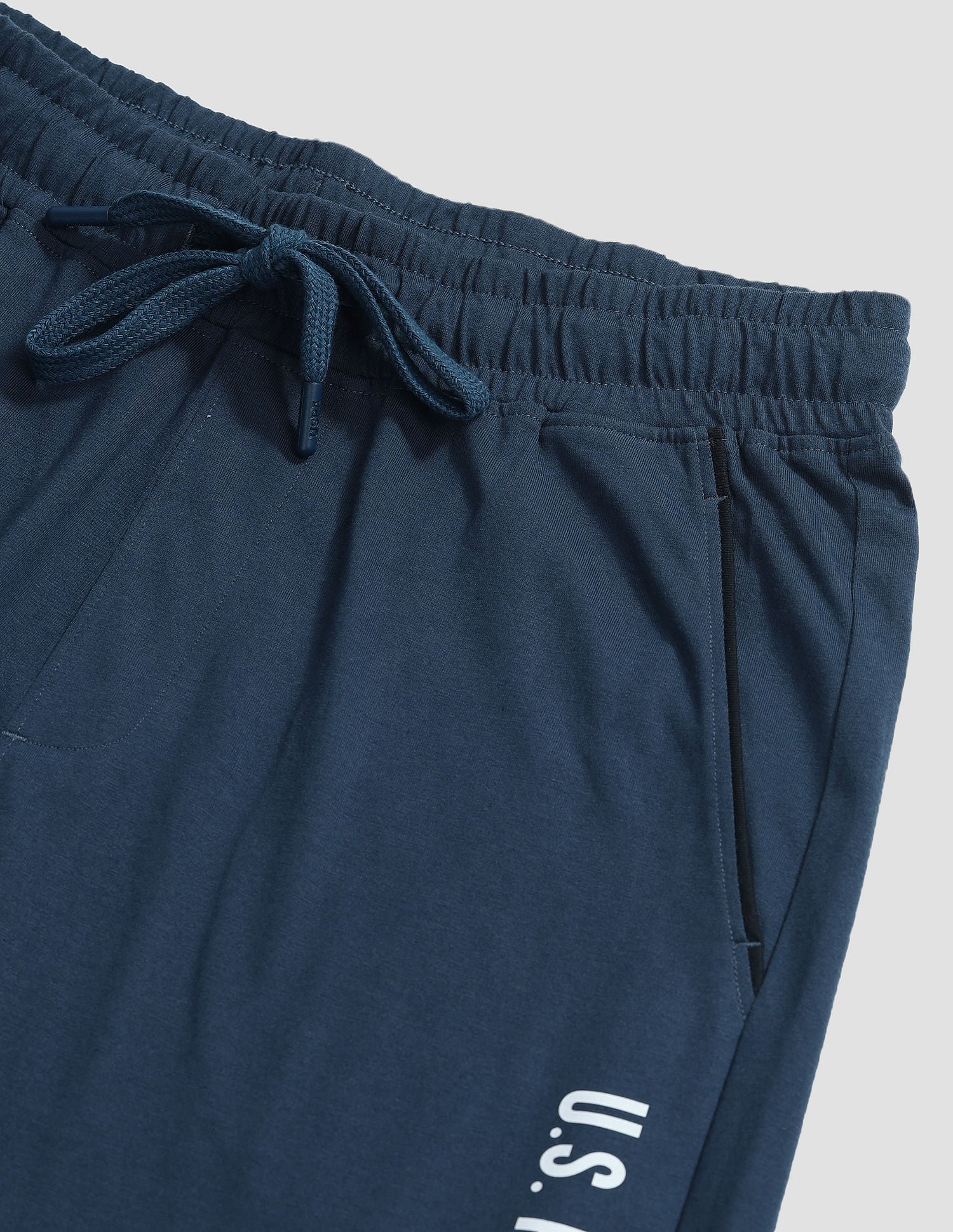 Solid OJ005 Lounge Joggers - Pack Of 1 Blue Wing Teal - U.S. POLO ASSN. | Large