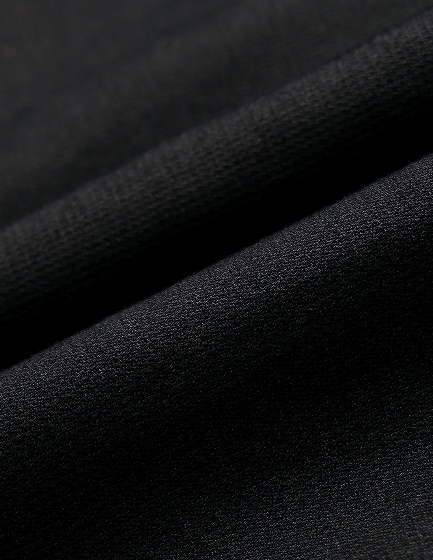 Textured Dobby Trousers Black - U.S. Polo Assn. India | Large