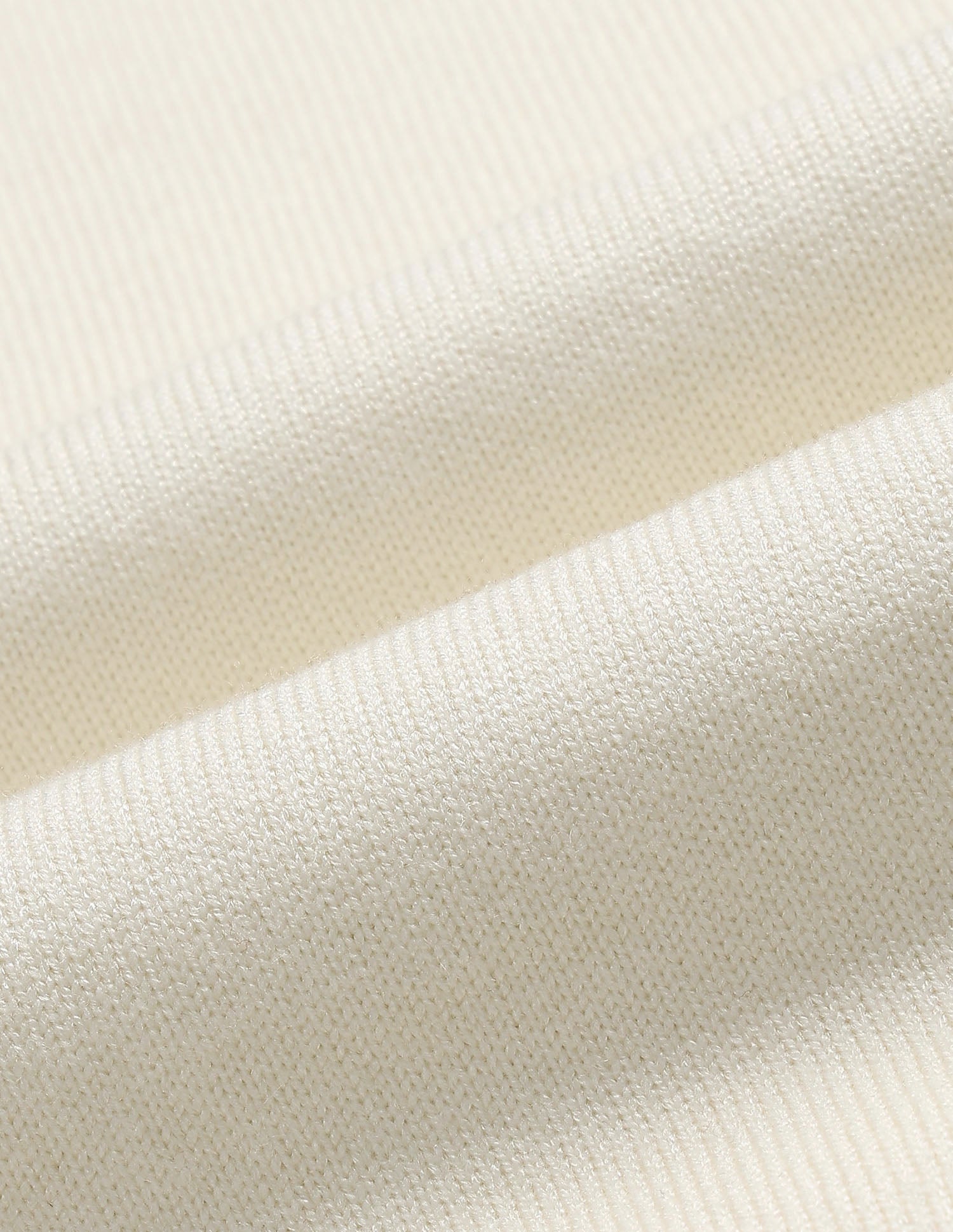 Solid Regular Fit Sweater Off White - U.S. Polo Assn. India | Large